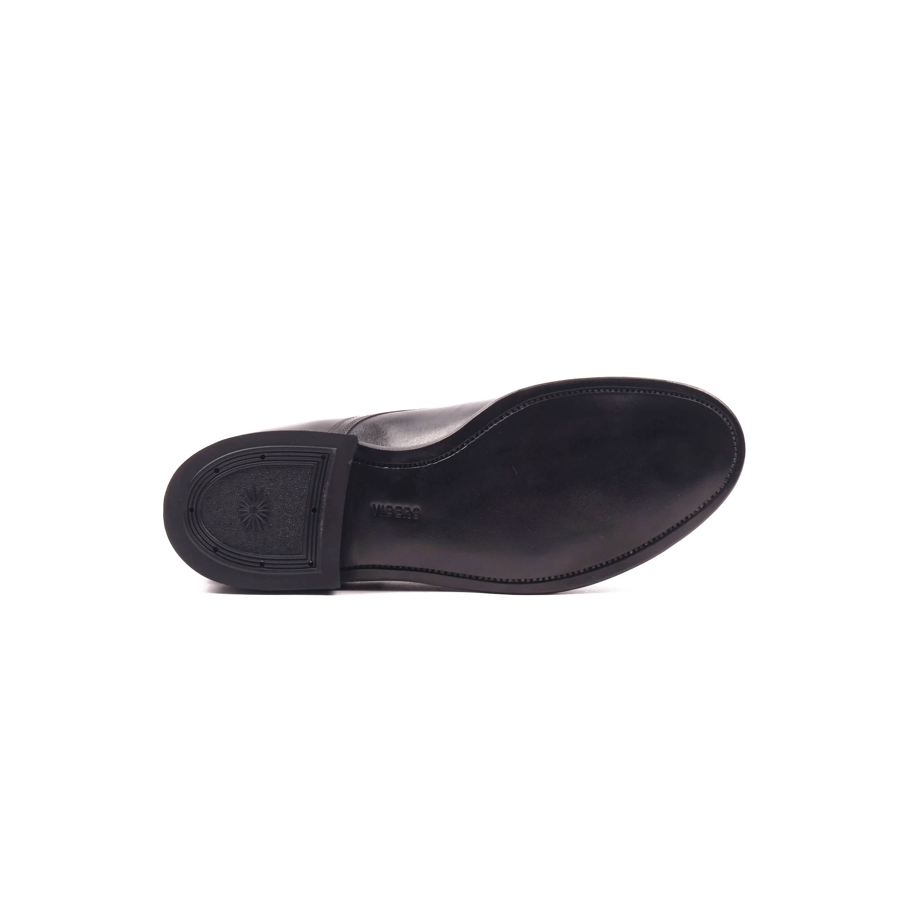 VIBERG NAVVY CUT SHOE - NERO KANGAROO - Image 8