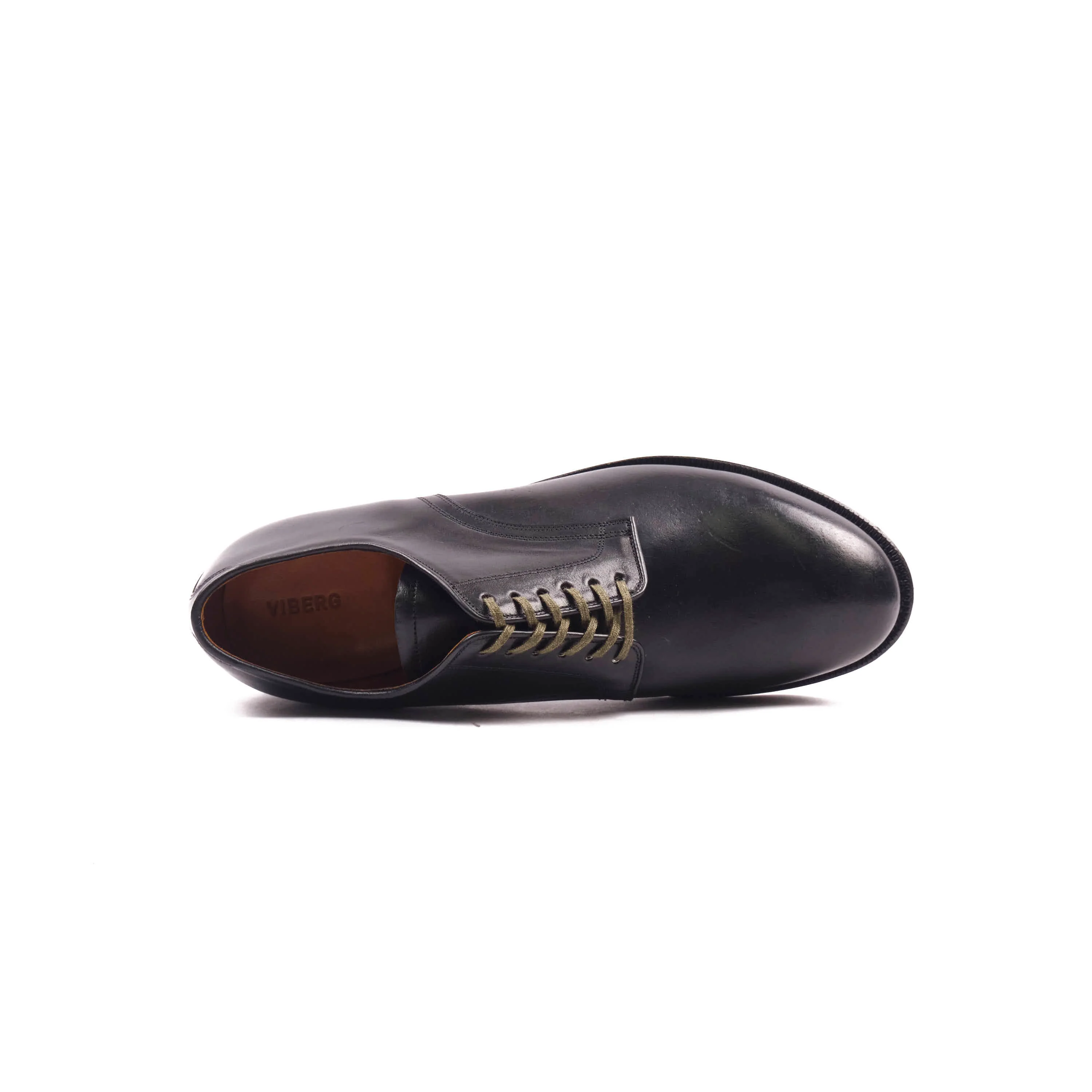 VIBERG NAVVY CUT SHOE - NERO KANGAROO - Image 9