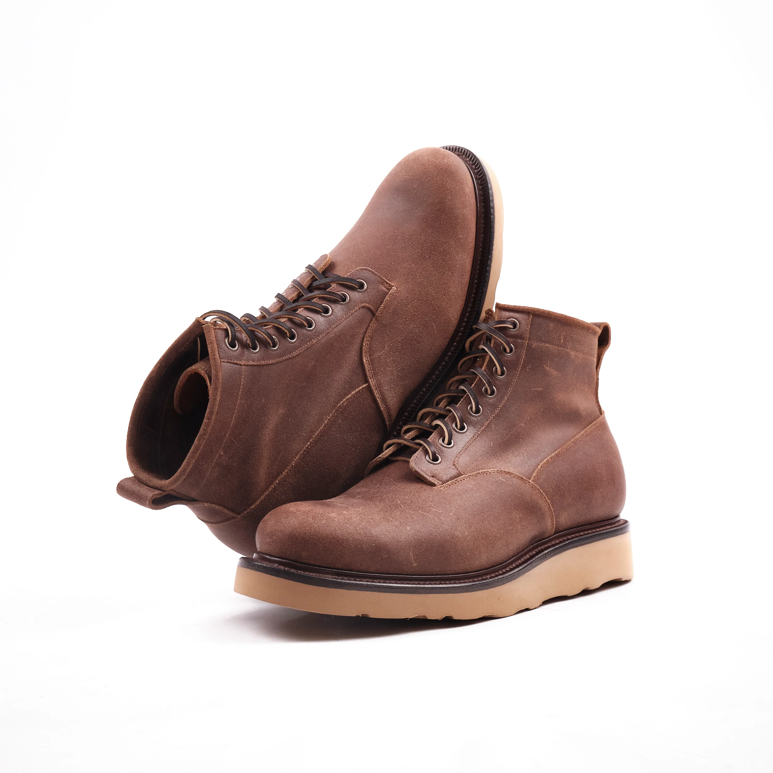 VIBERG SCOUT BOOT - 2030 LAST - TOAST WAXY COMMANDER - Image 2