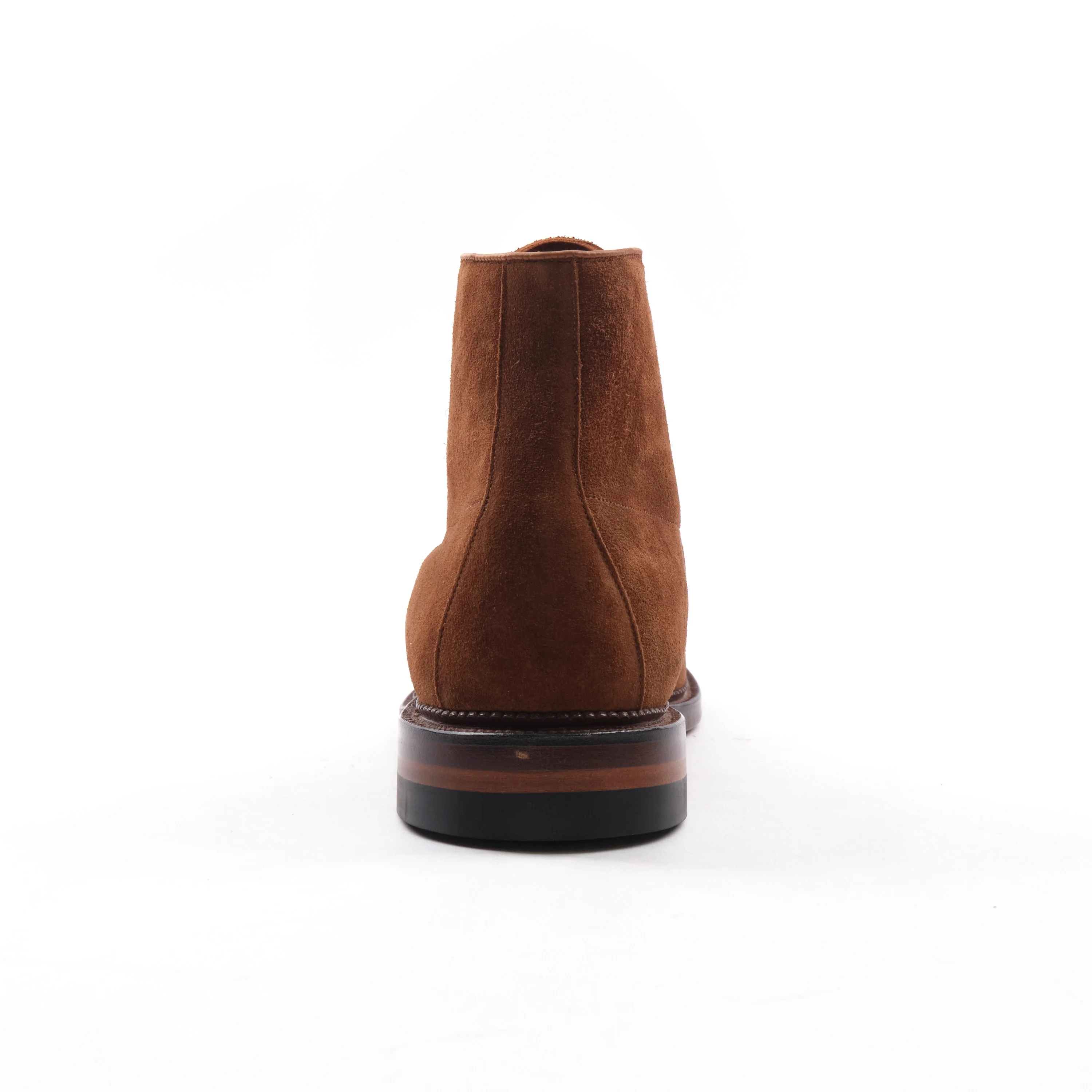 VIBERG 1940 NAVVY BOOT - CHESTNUT JANUS CALF SUEDE - Image 6