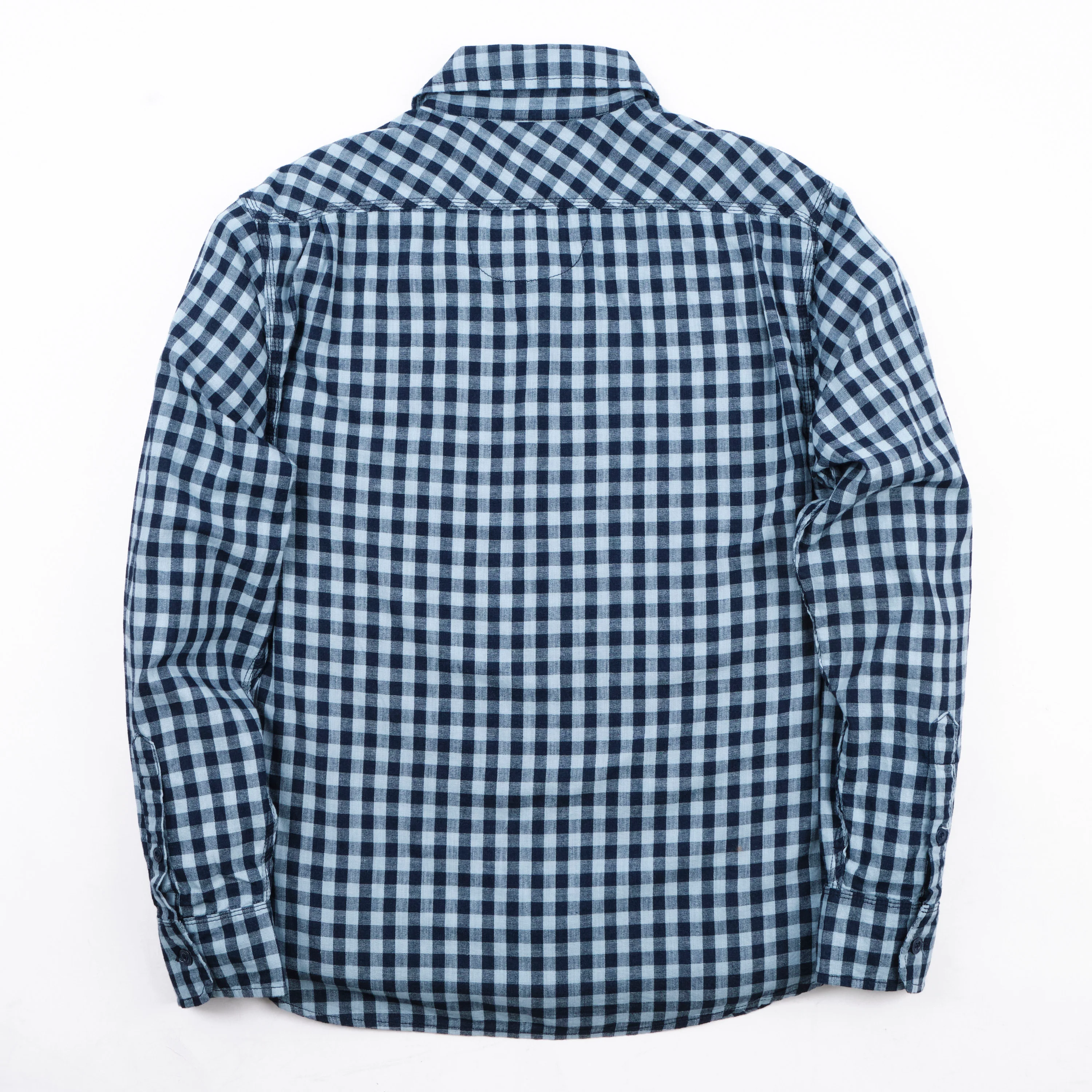 Wells Indigo Gingham - Image 10