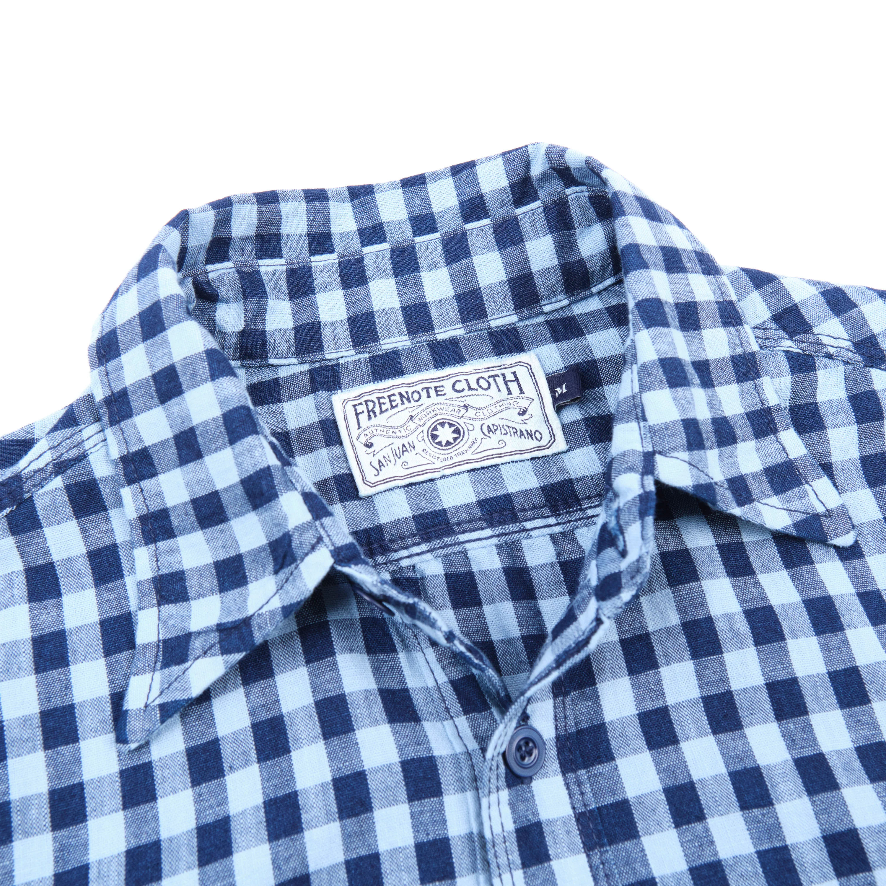 Wells Indigo Gingham - Image 3