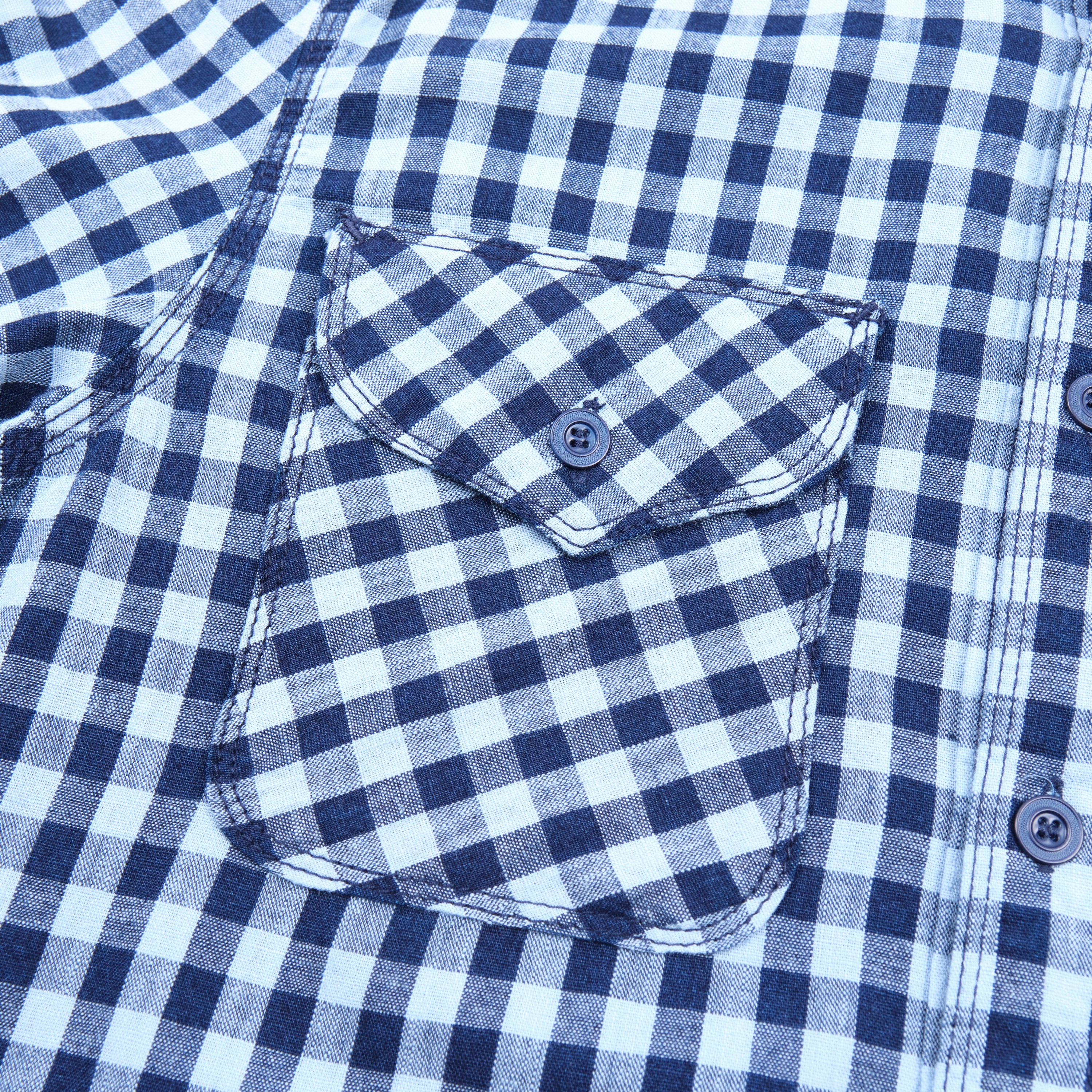 Wells Indigo Gingham - Image 4