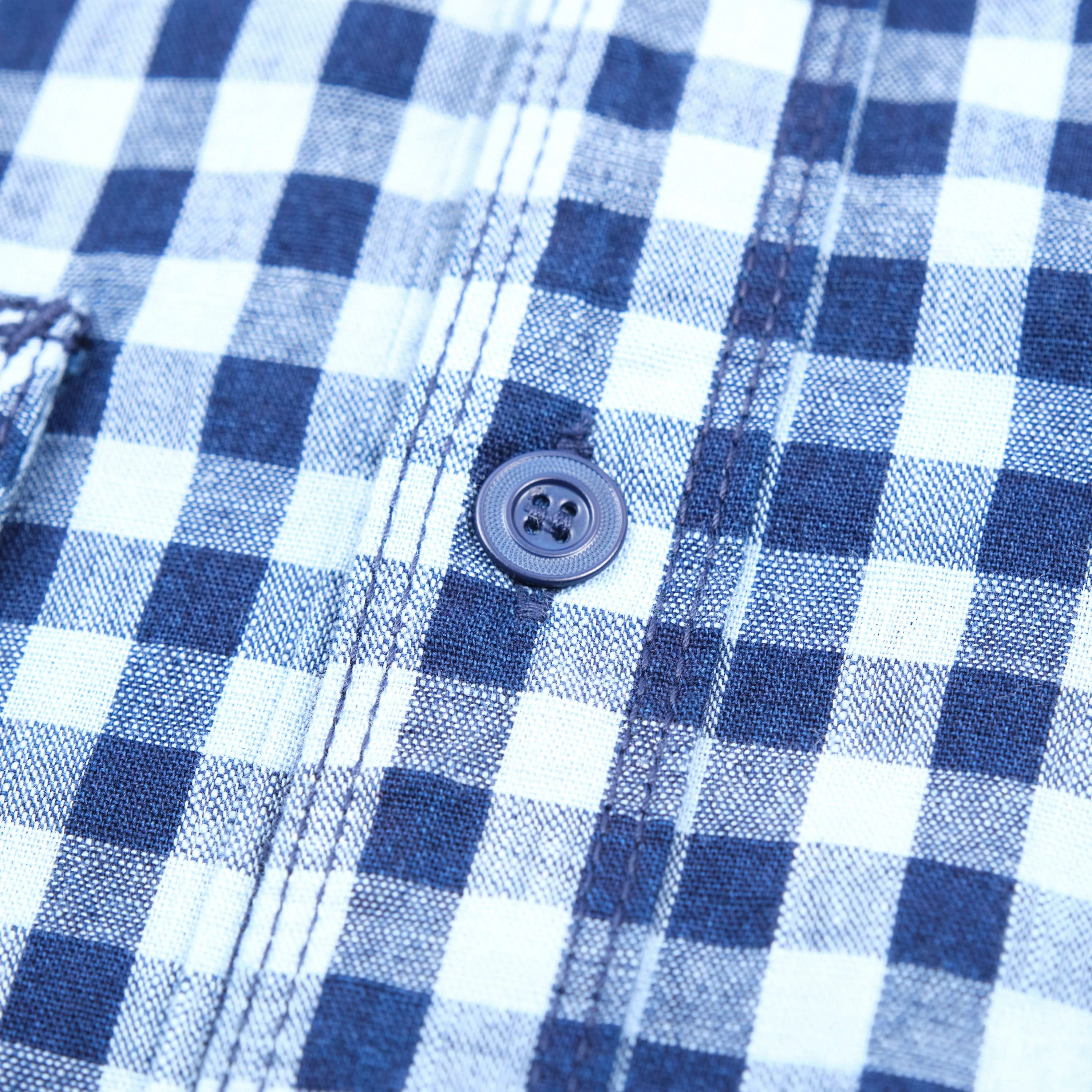 Wells Indigo Gingham - Image 6