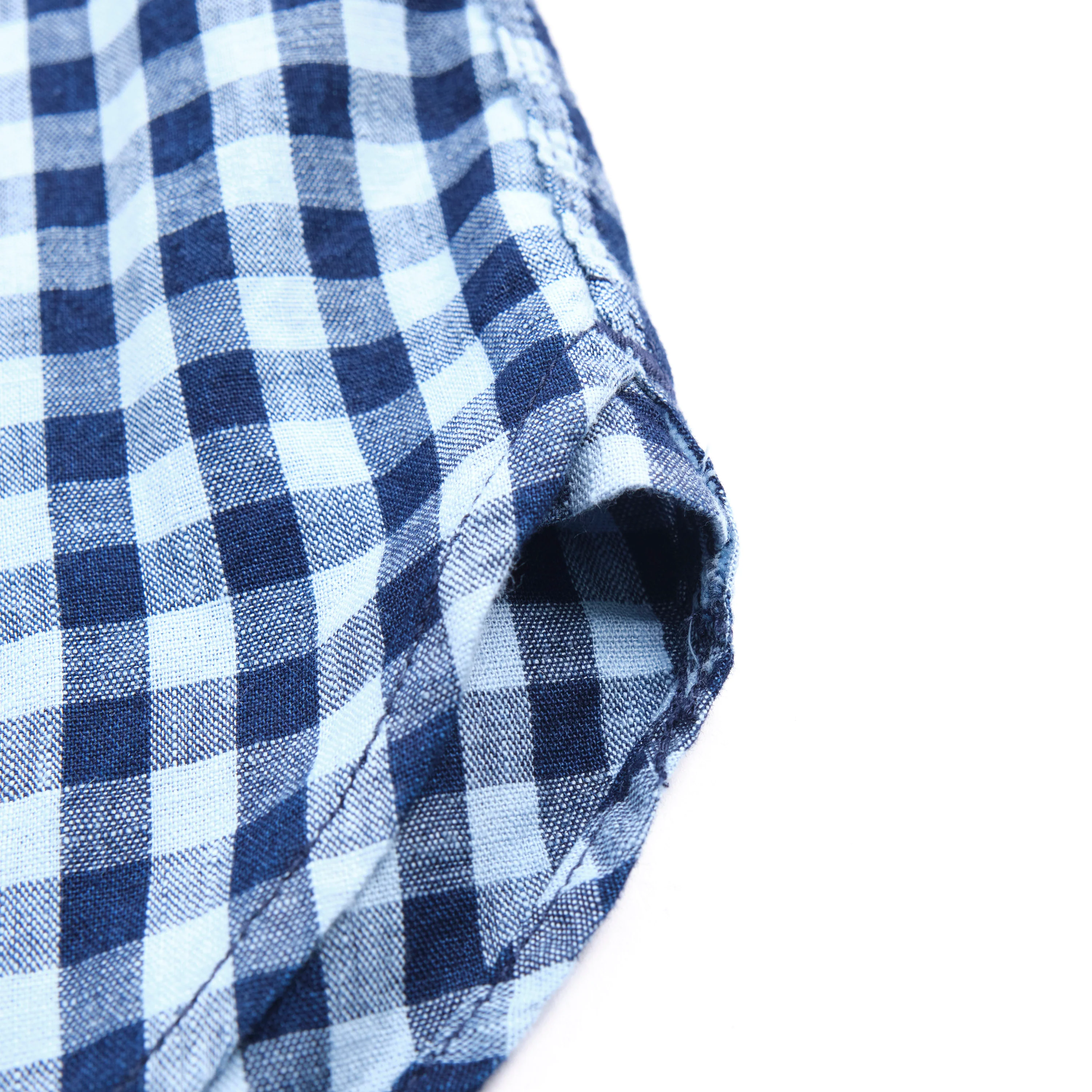 Wells Indigo Gingham - Image 7