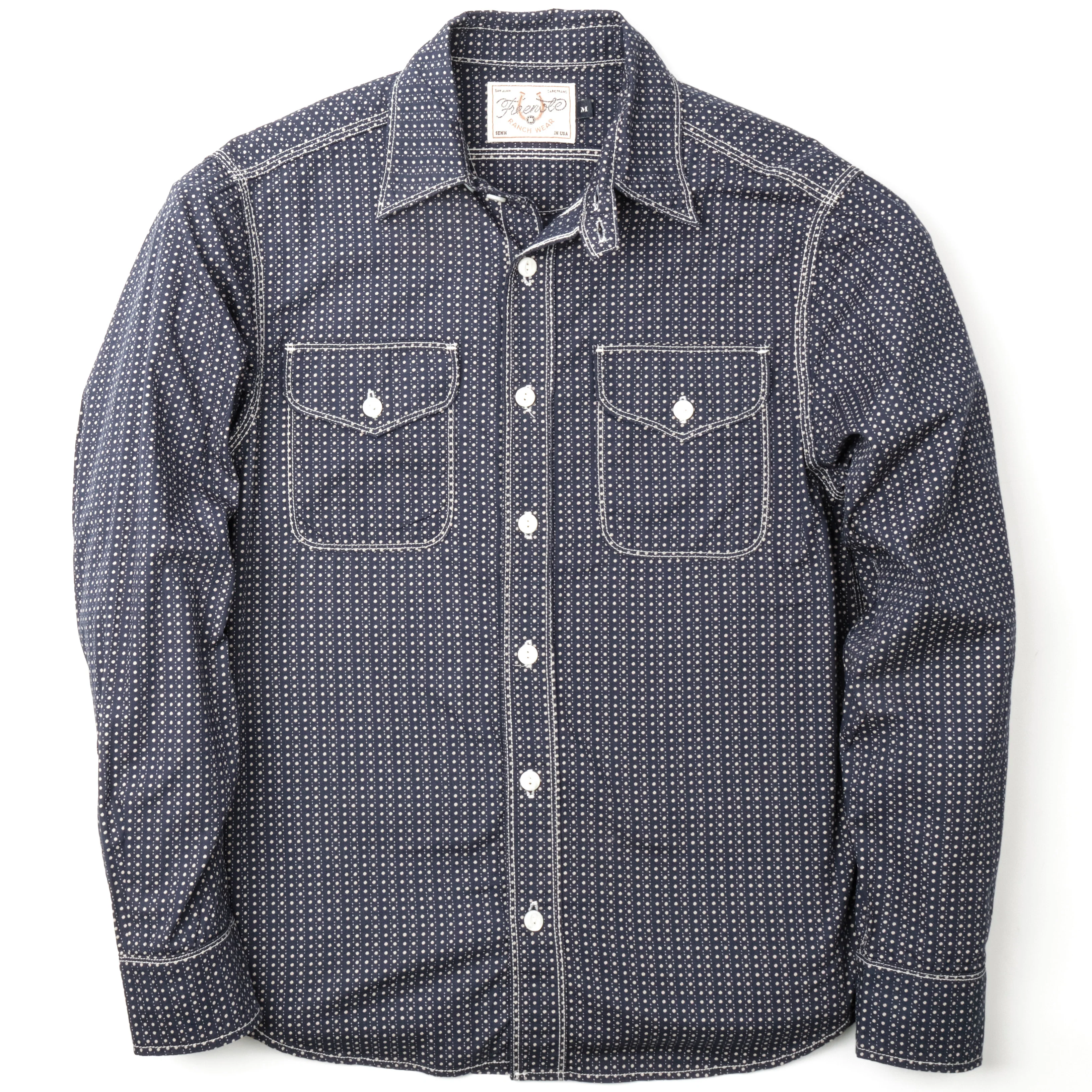 Wells Navy Polkadot - Image 6