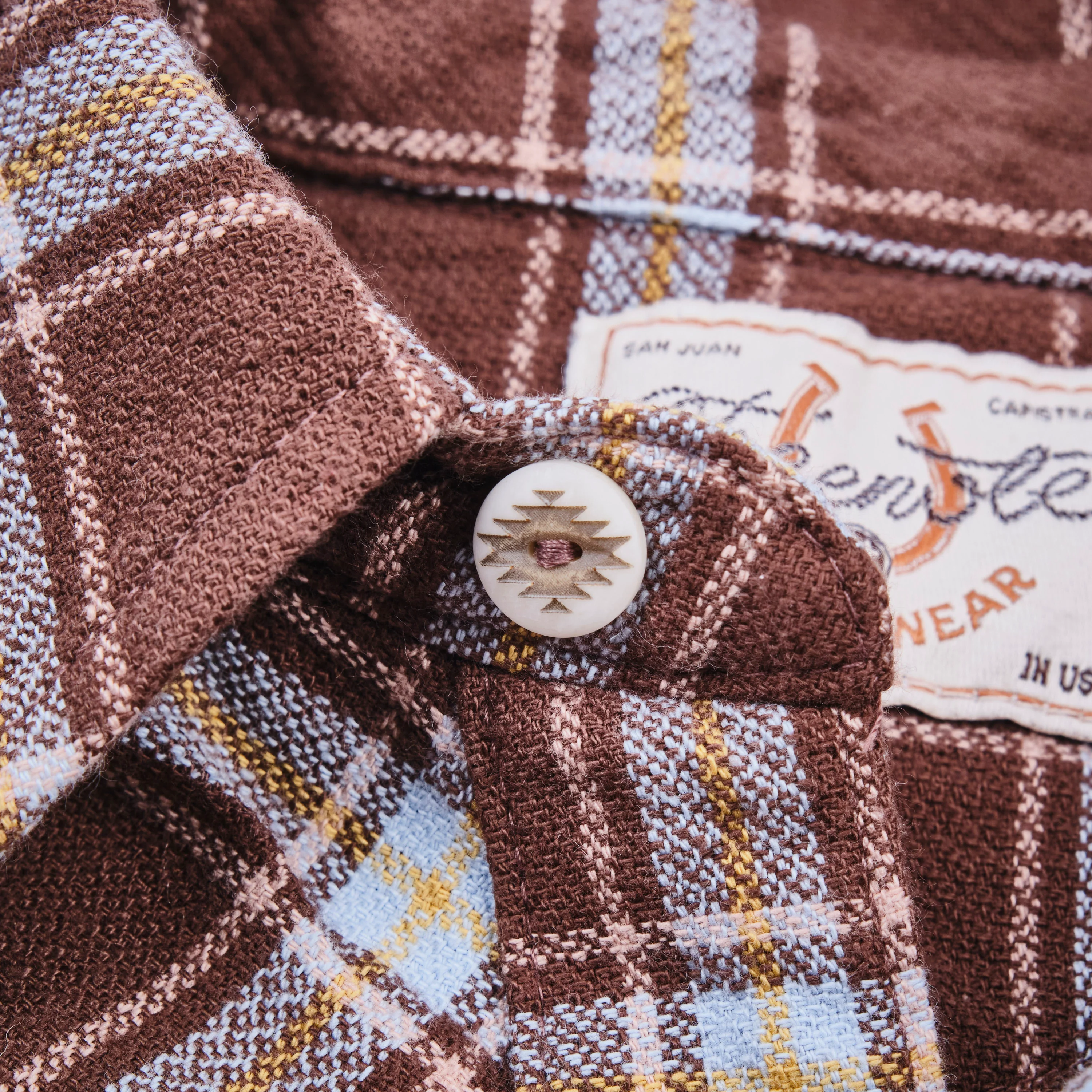Western Scout Brown Plaid - Image 10