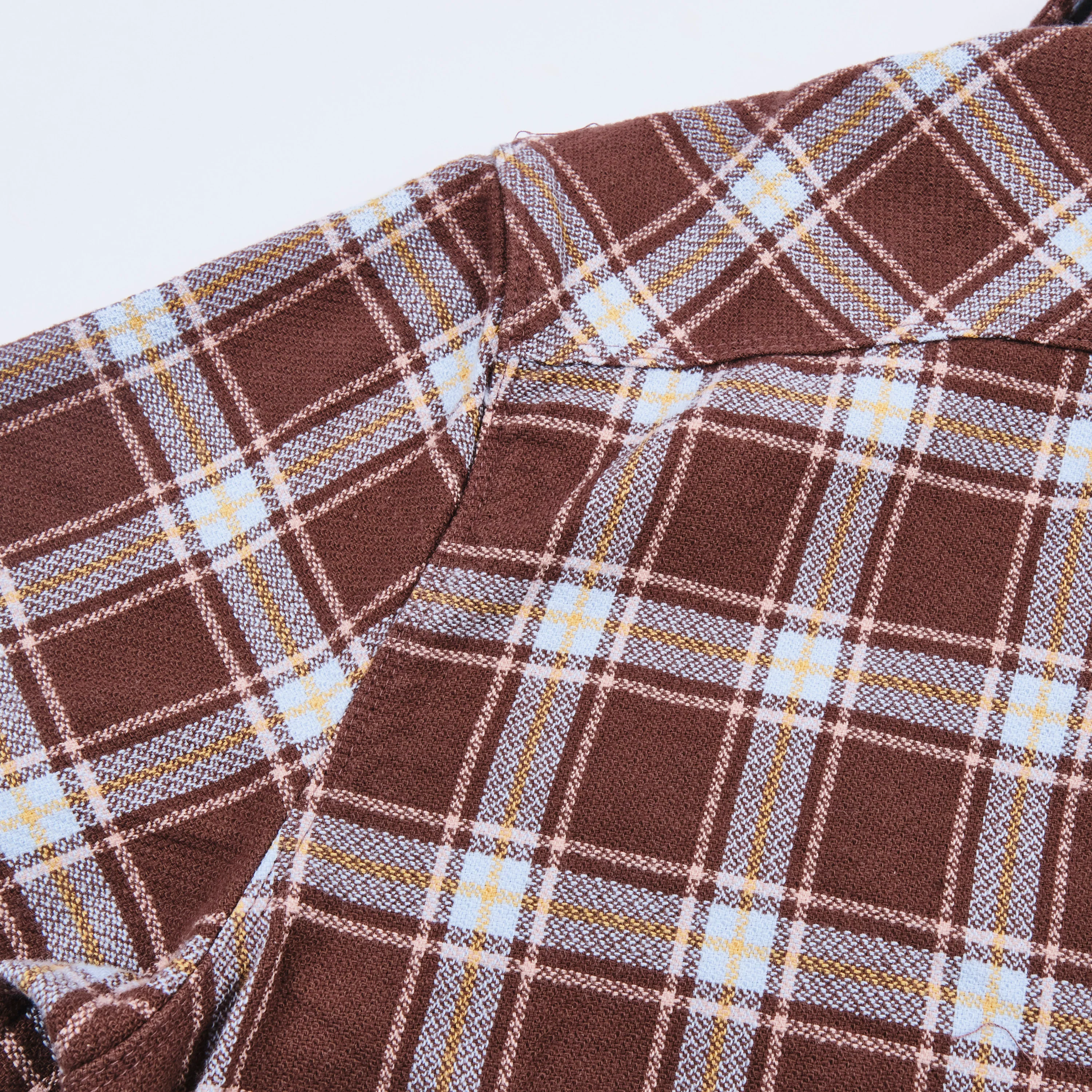 Western Scout Brown Plaid - Image 11