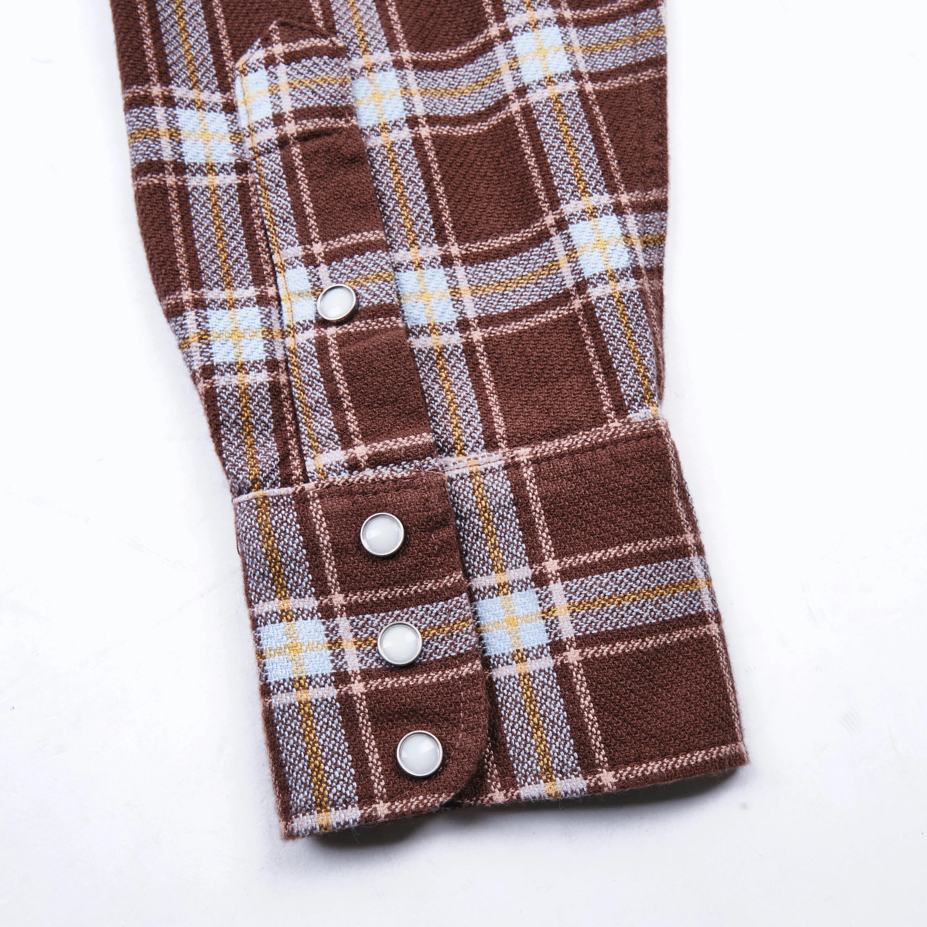 Western Scout Brown Plaid - Image 12