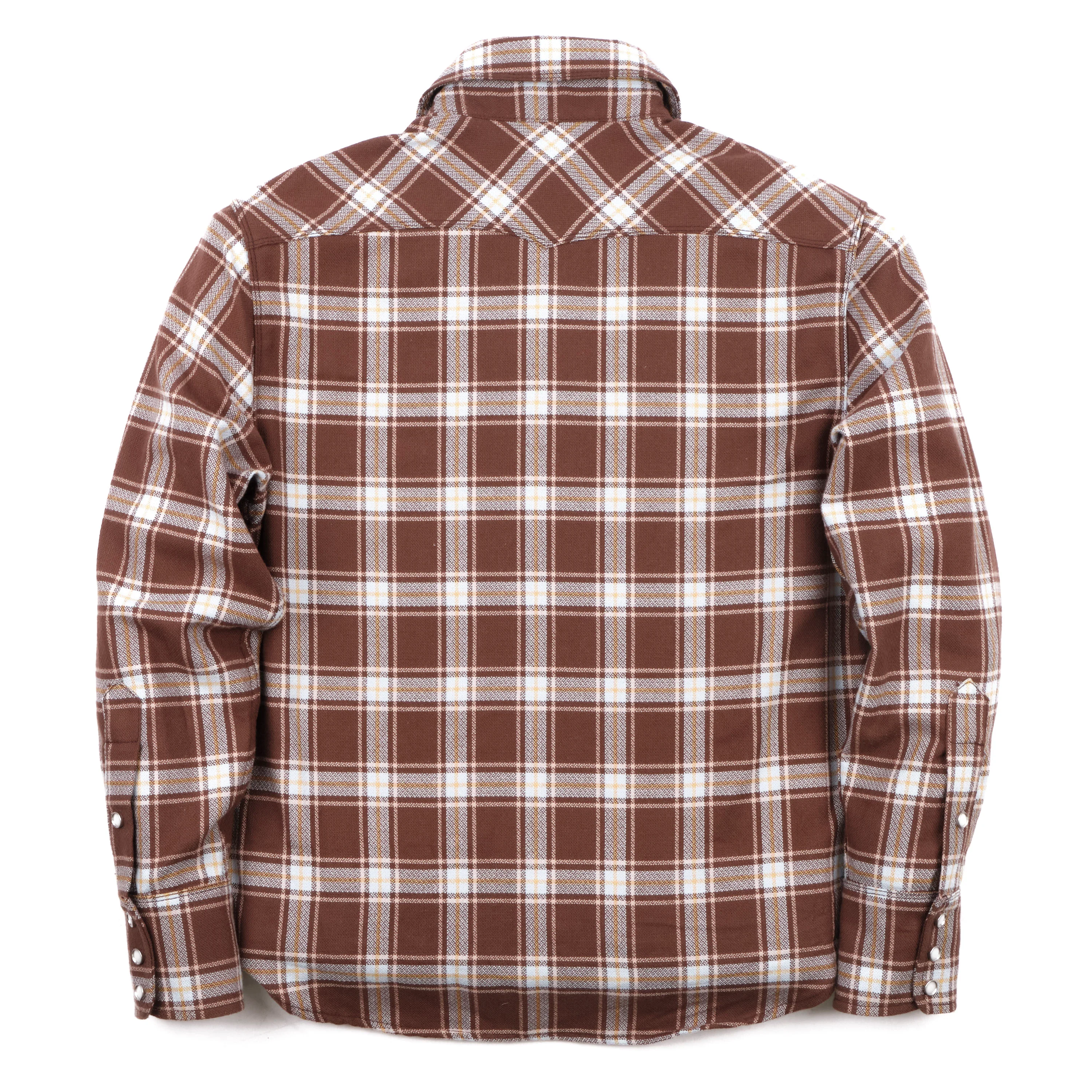 Western Scout Brown Plaid - Image 13