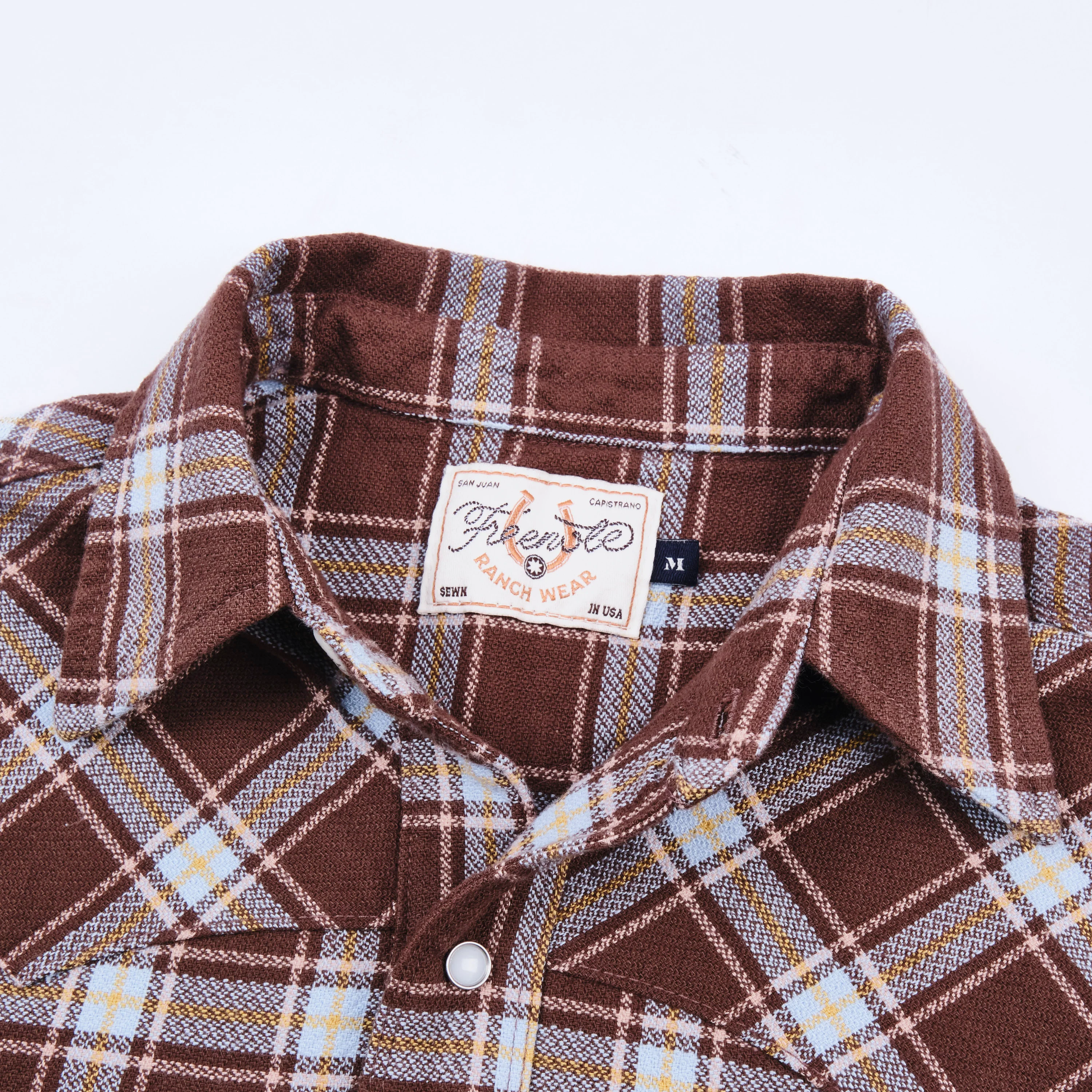 Western Scout Brown Plaid - Image 4