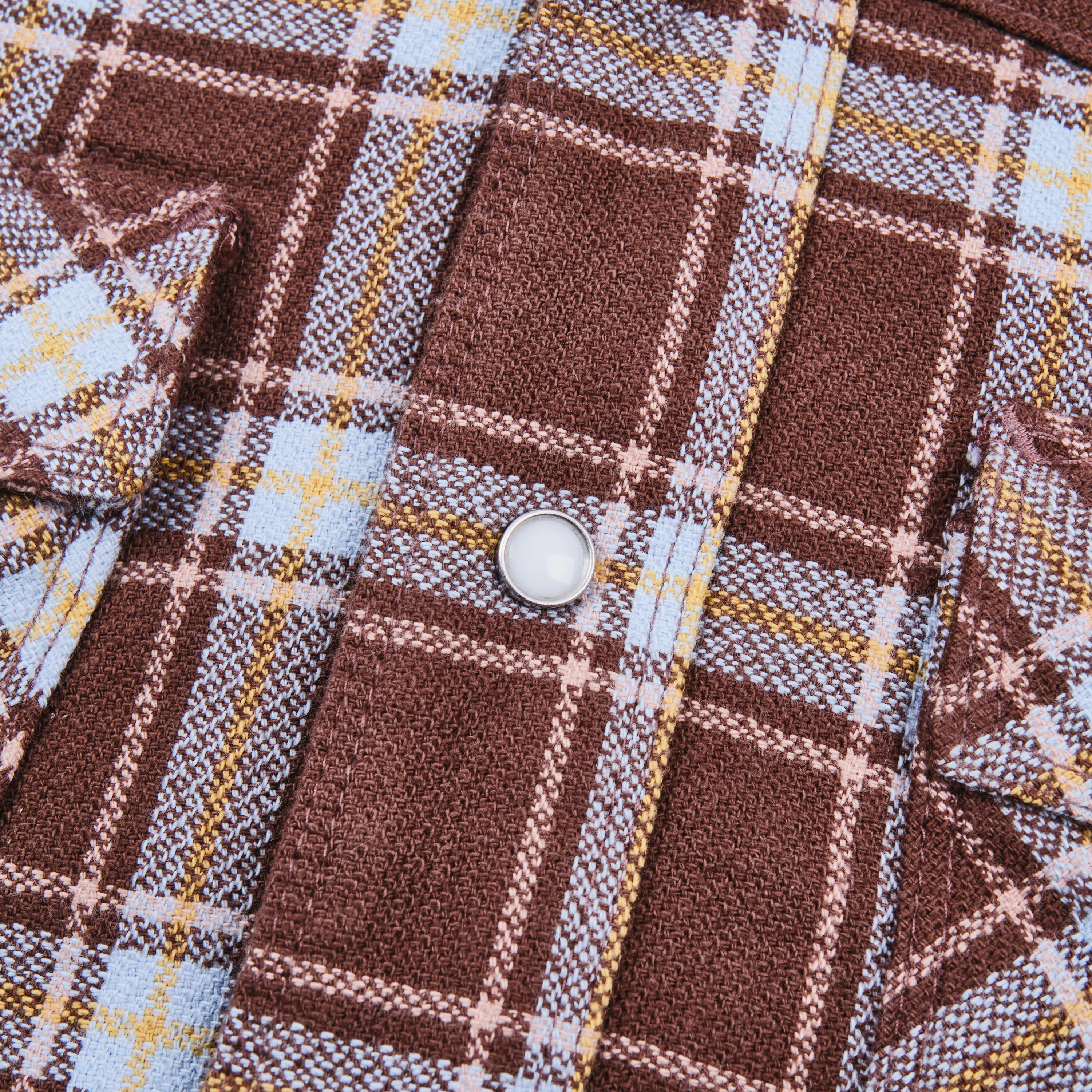Western Scout Brown Plaid - Image 6