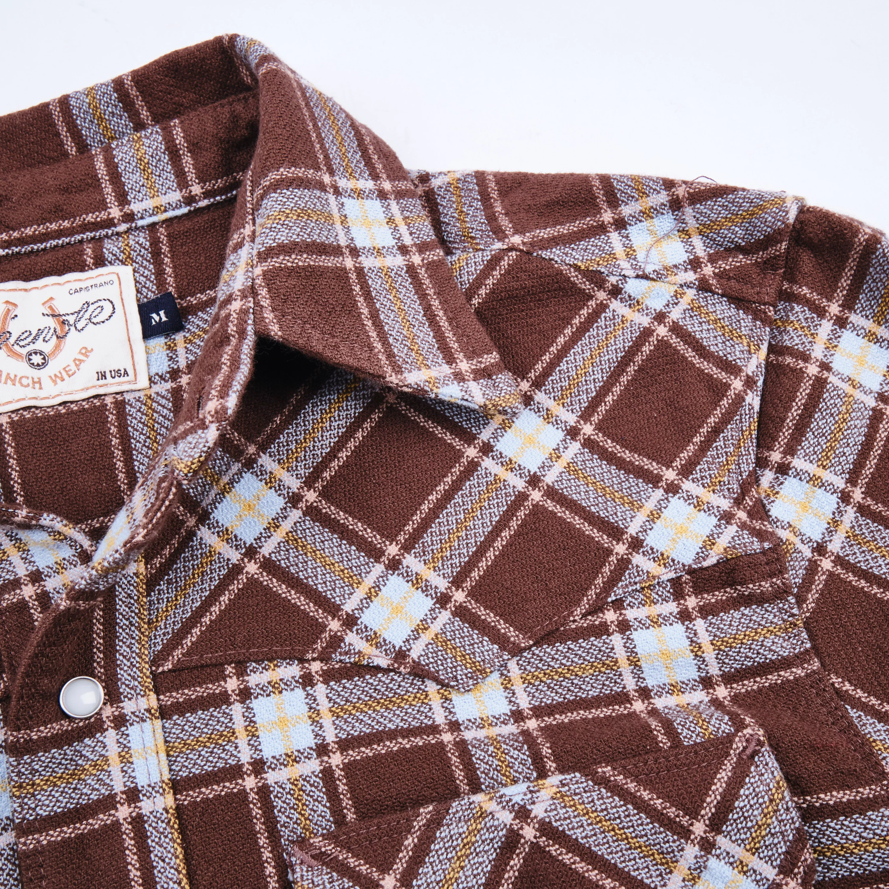 Western Scout Brown Plaid - Image 7