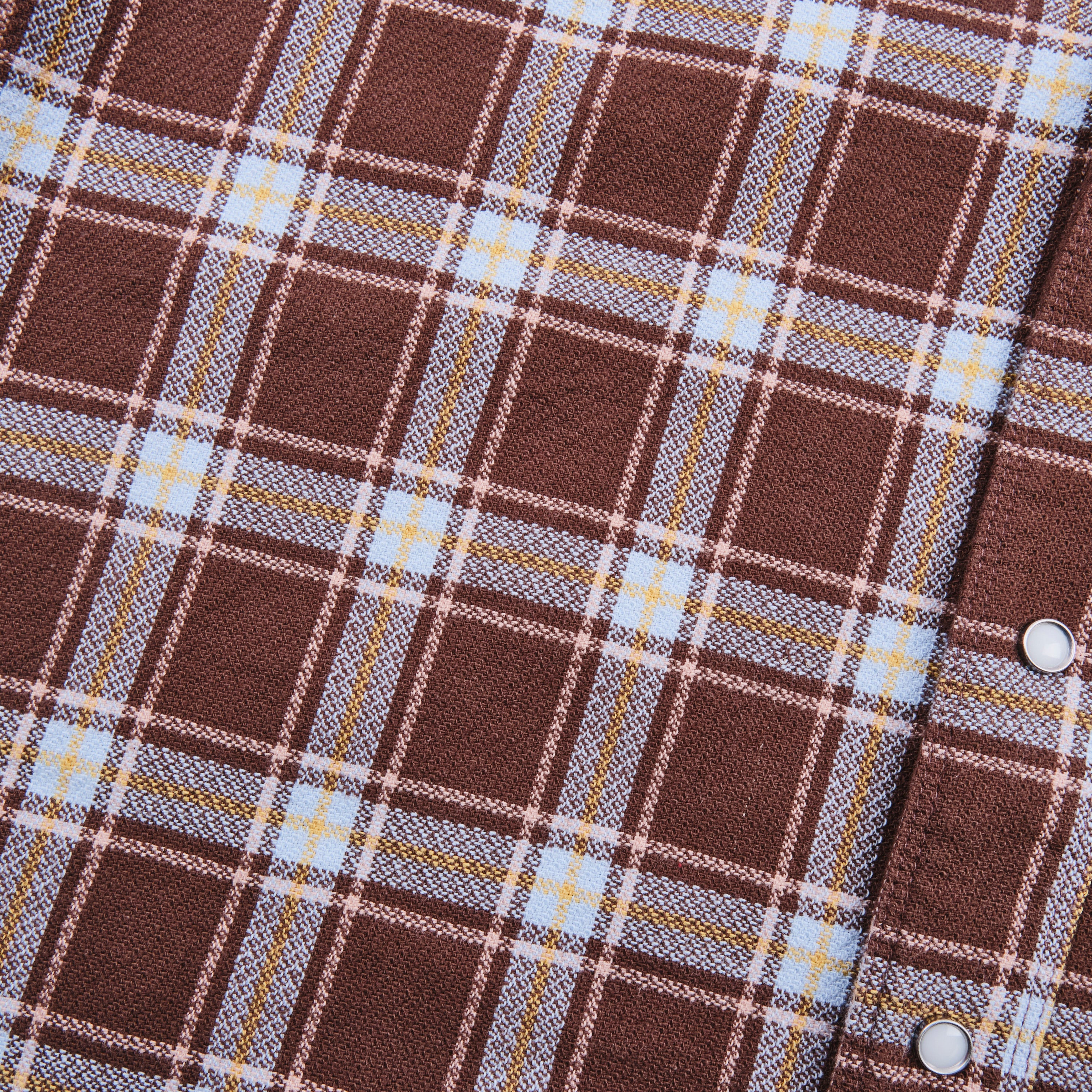 Western Scout Brown Plaid - Image 9