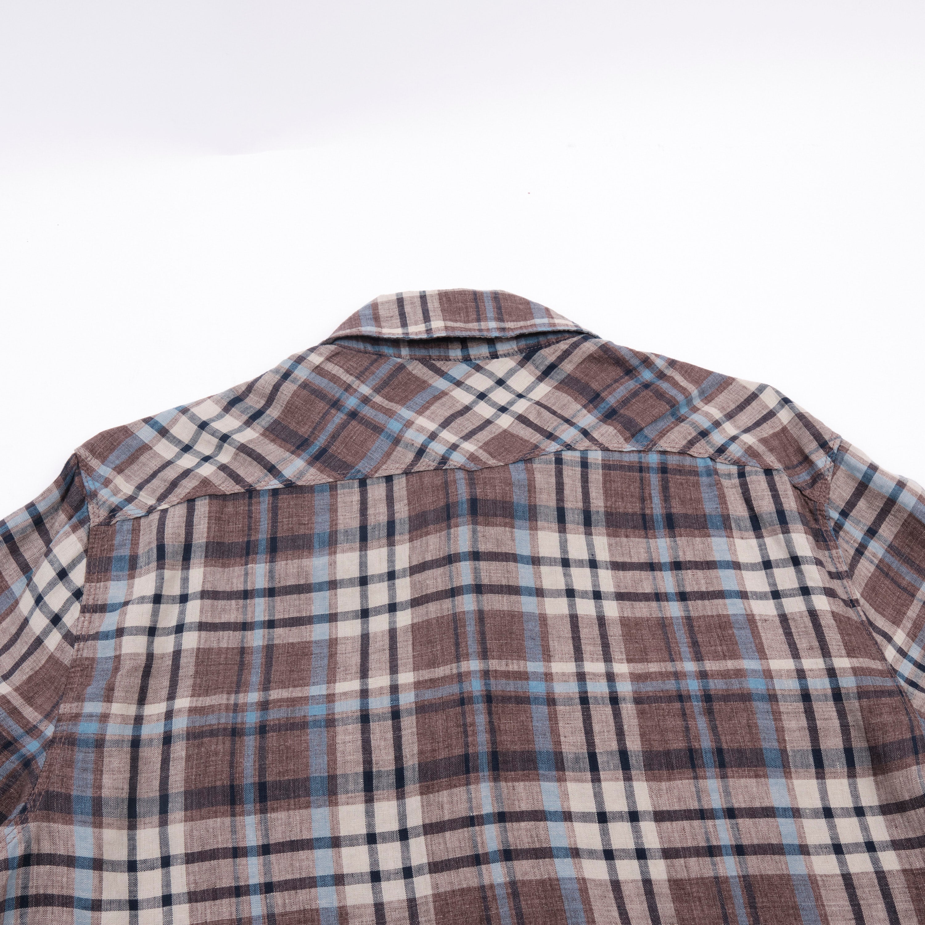 Western Scout Pheasant Brown Plaid - Image 11