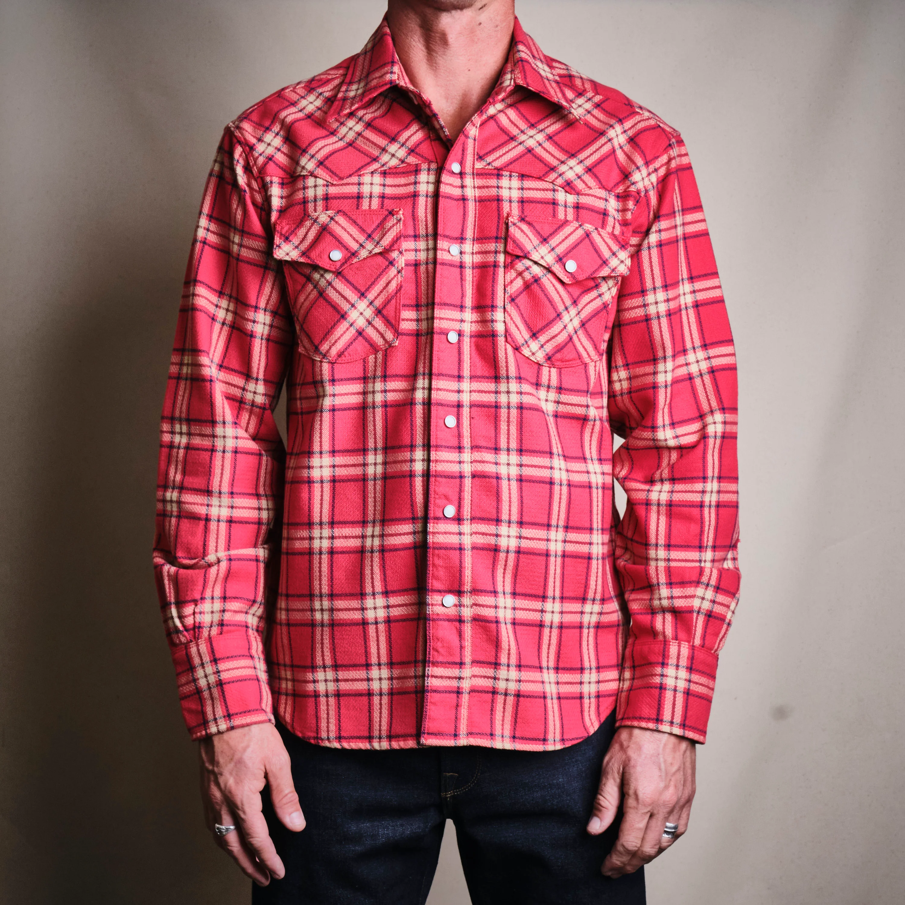 Western Scout Red Plaid - Image 3