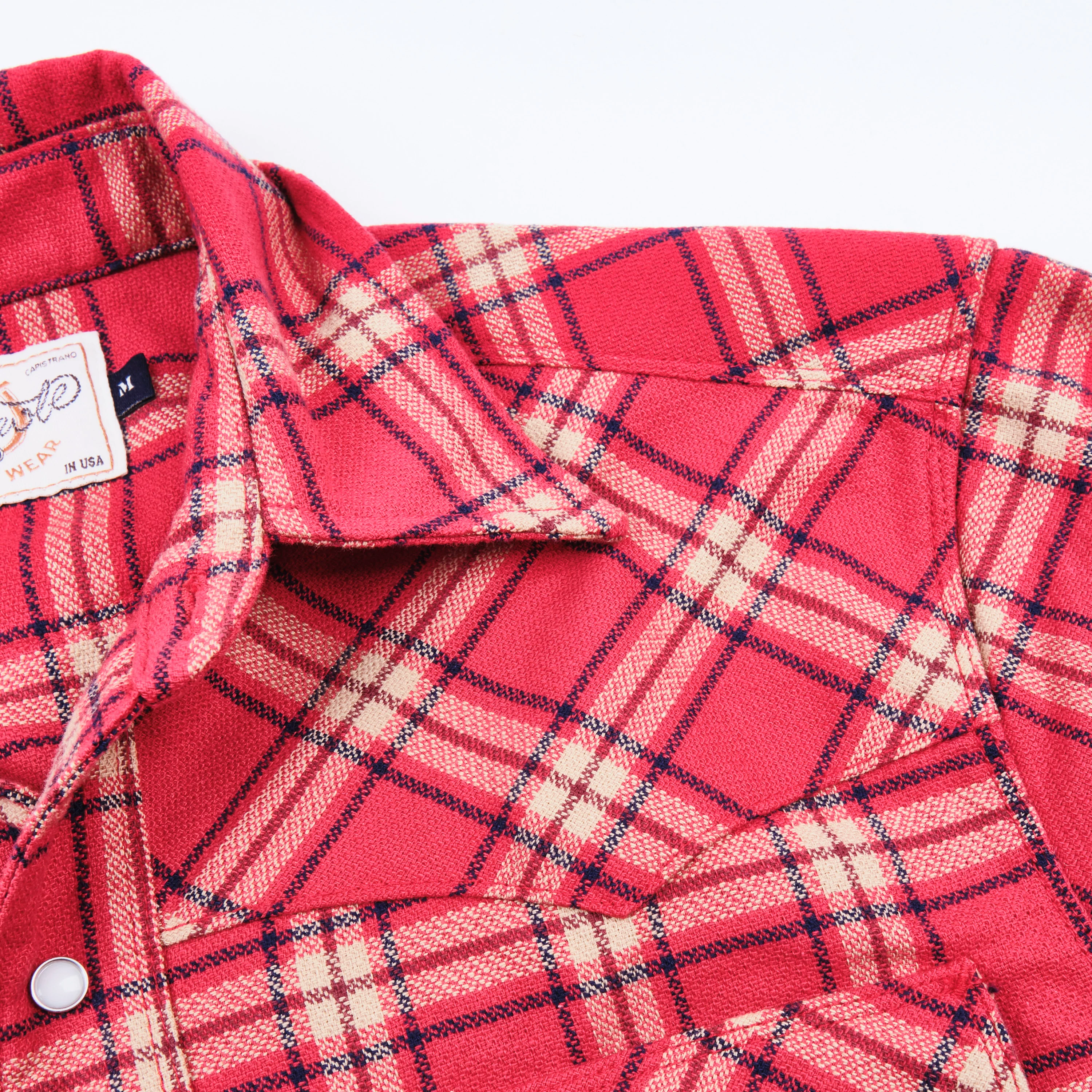 Western Scout Red Plaid - Image 6