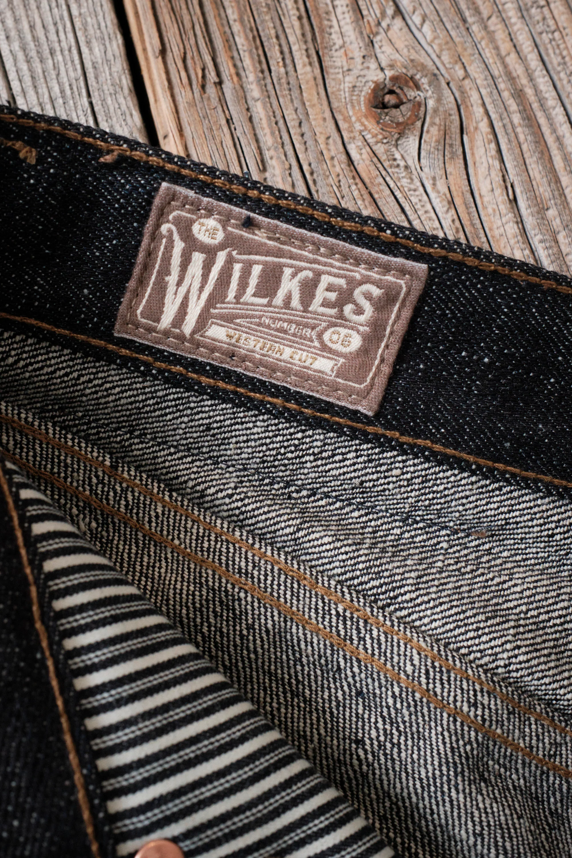 Wilkes Western 17 Ounce Indigo Denim - Image 11