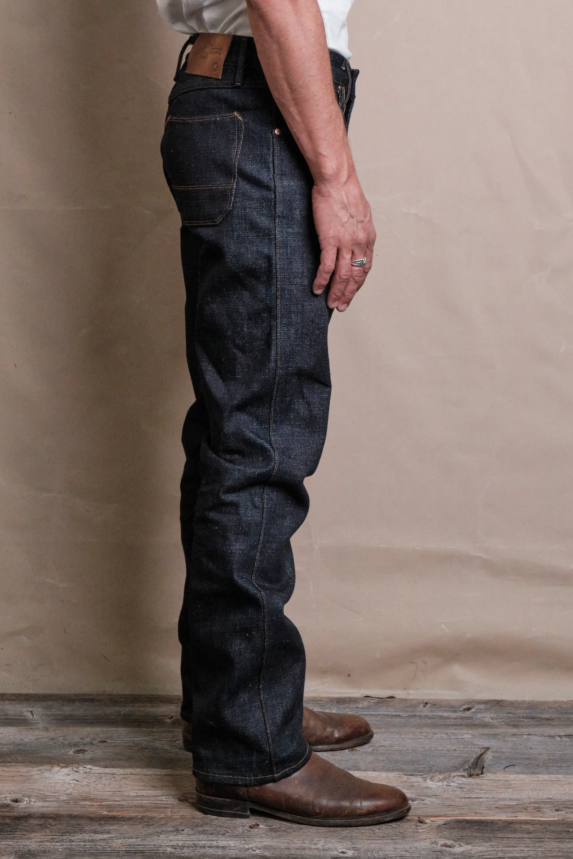 Wilkes Western 17 Ounce Indigo Denim - Image 3