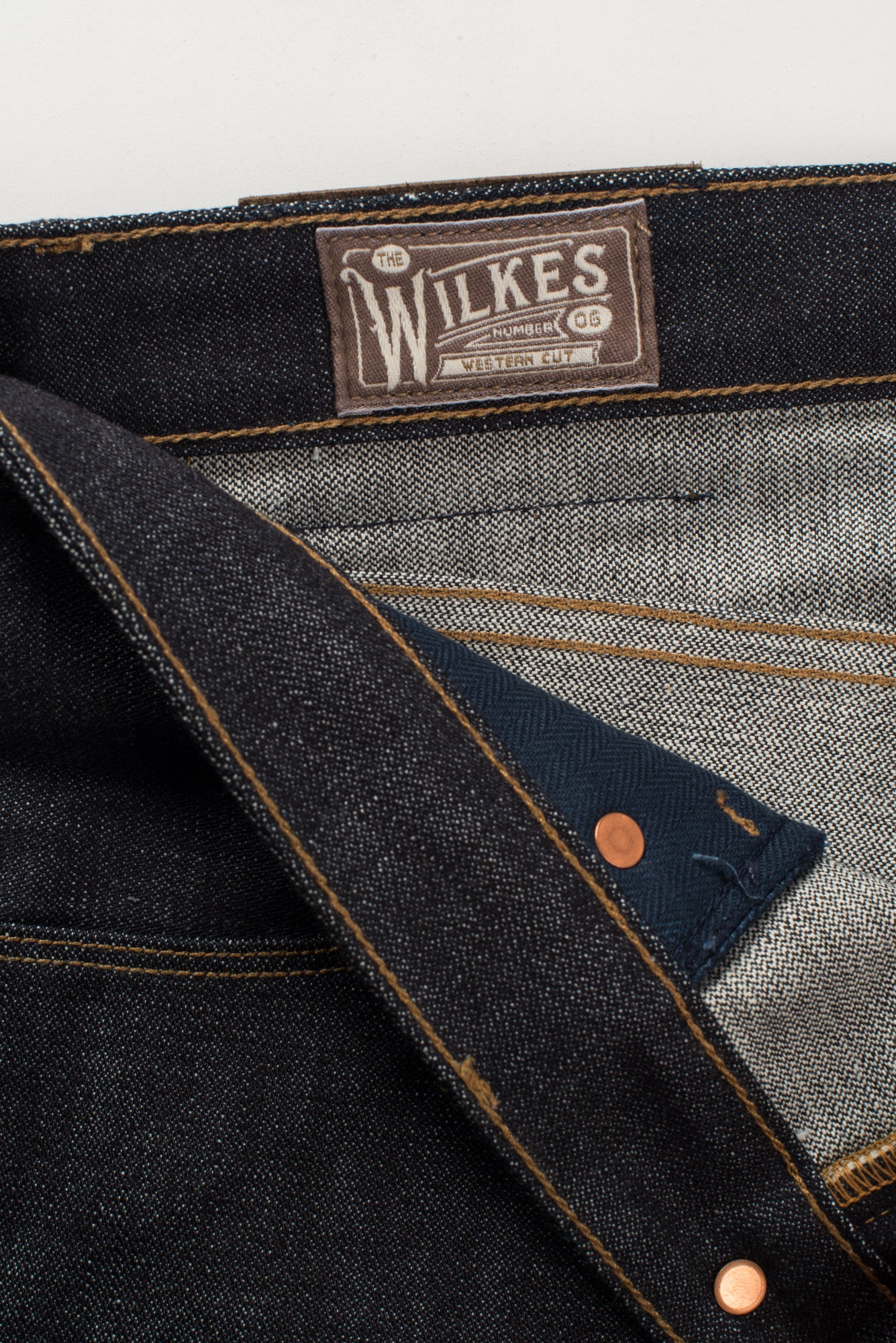 Wilkes Western <span> 14.25 ounce Broken Twill Japanese Denim</span> - Image 11