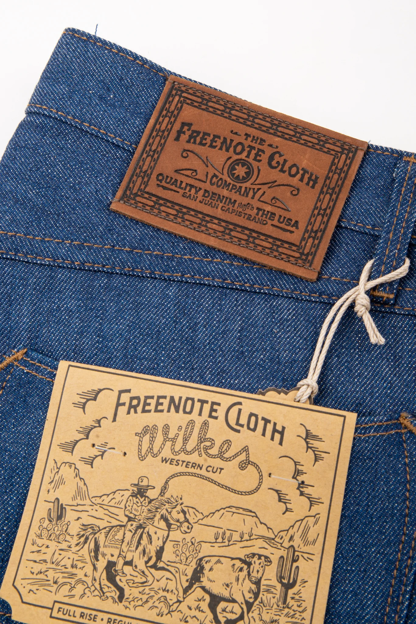 Wilkes Western <span>12 Ounce Vintage Blue Denim </span> - Image 7