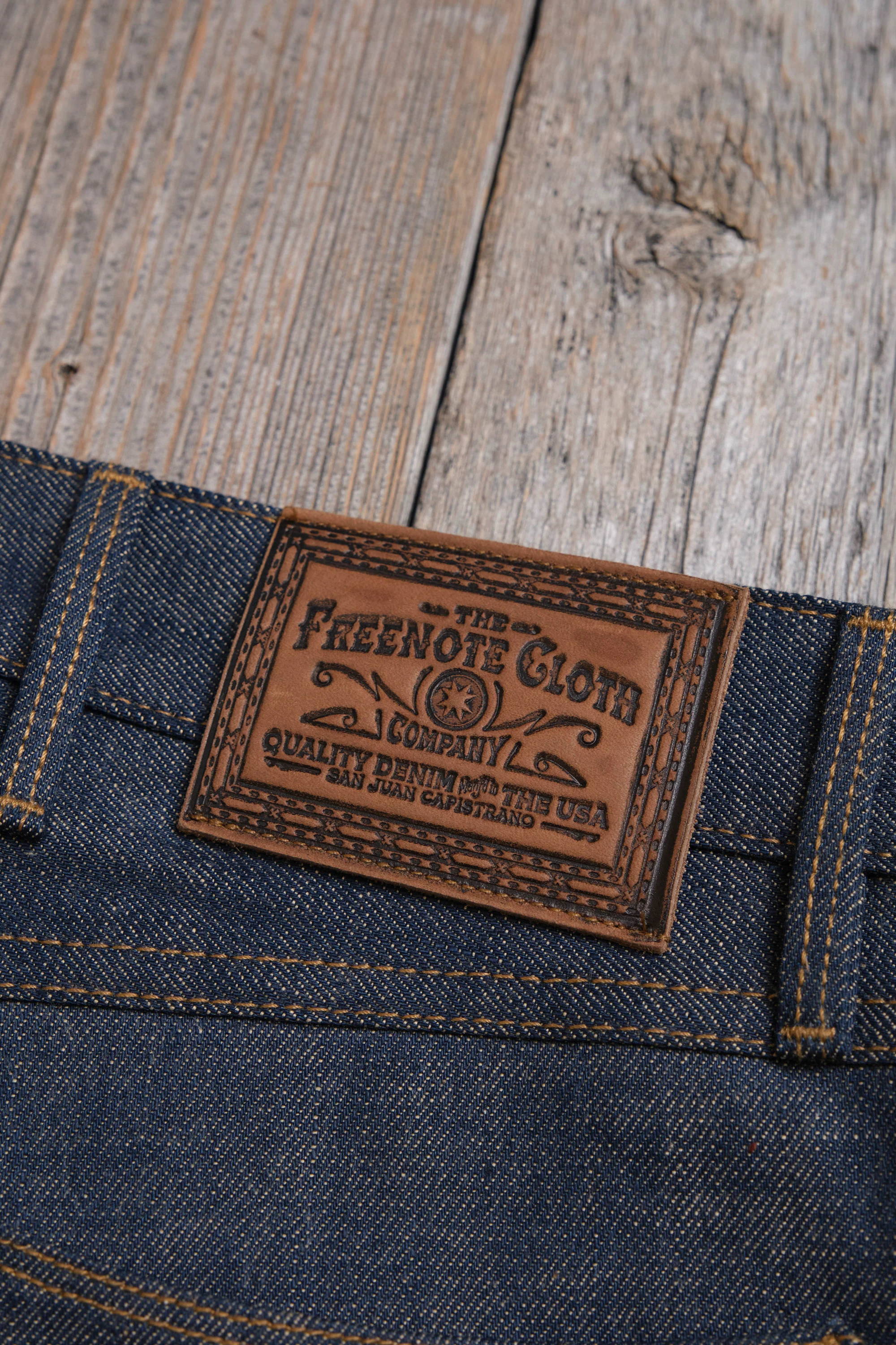 Wilkes Western 13 Ounce Natural Rinsed Denim - Image 14