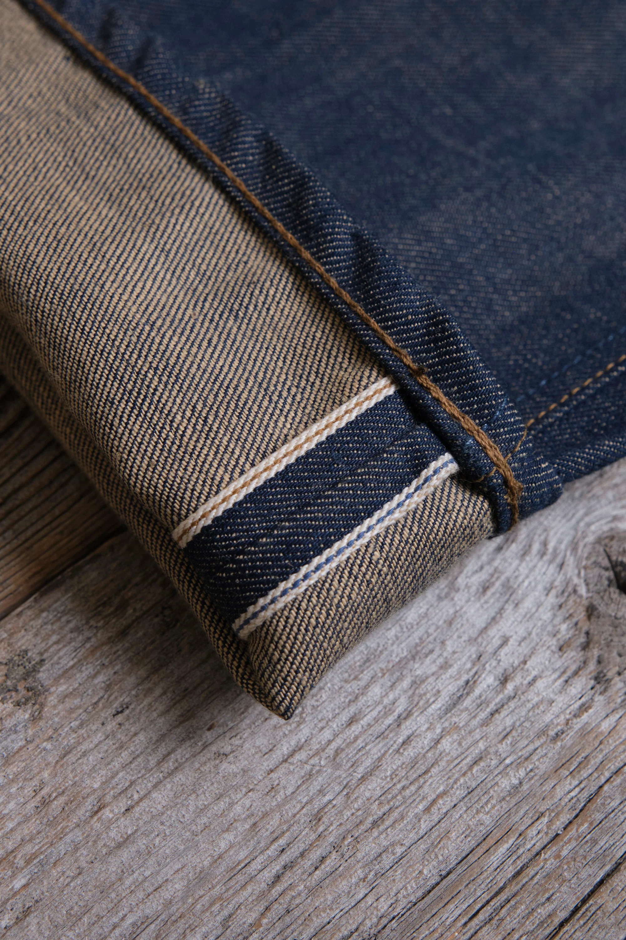 Wilkes Western 13 Ounce Natural Rinsed Denim - Image 15