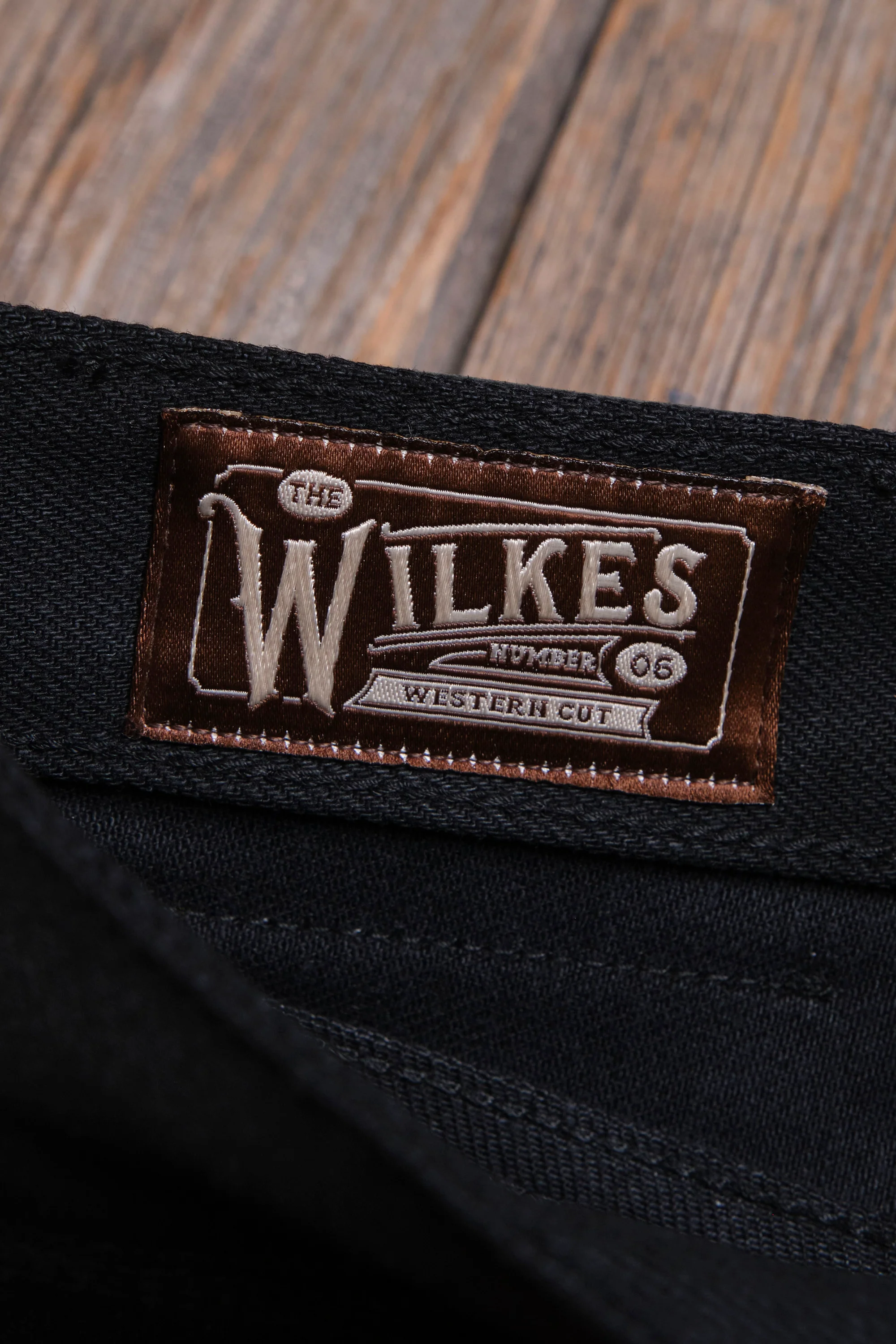 Wilkes Western 14 Ounce Black Denim - Image 11