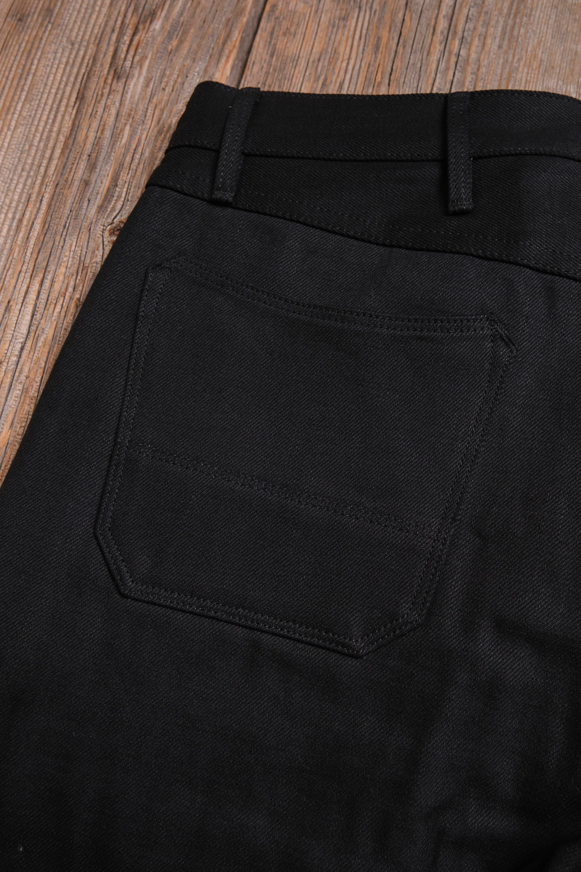 Wilkes Western 14 Ounce Black Denim - Image 7