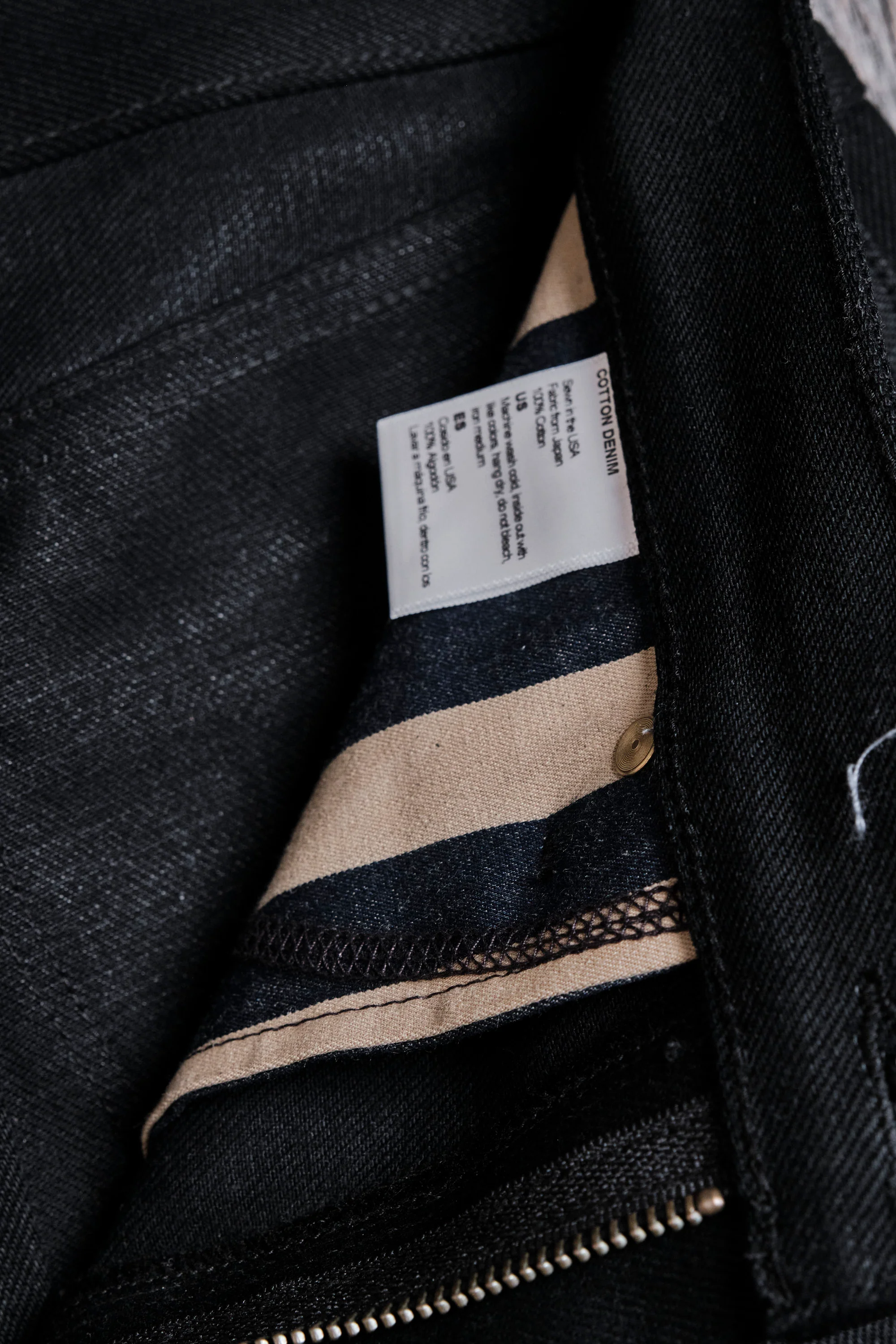 Wilkes Western 15.75 Ounce Black Denim - Image 12