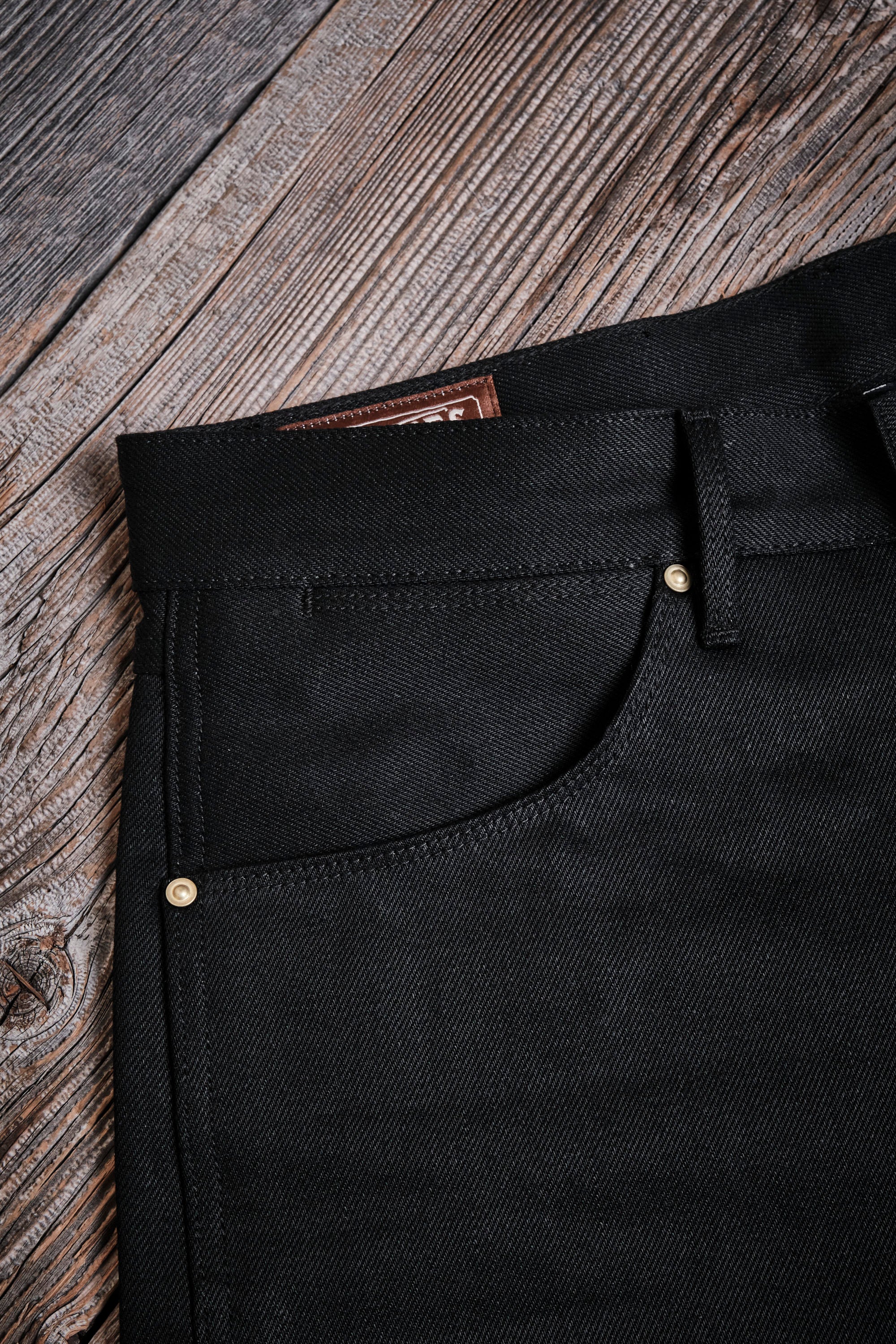 Wilkes Western 15.75 Ounce Black Denim - Image 6