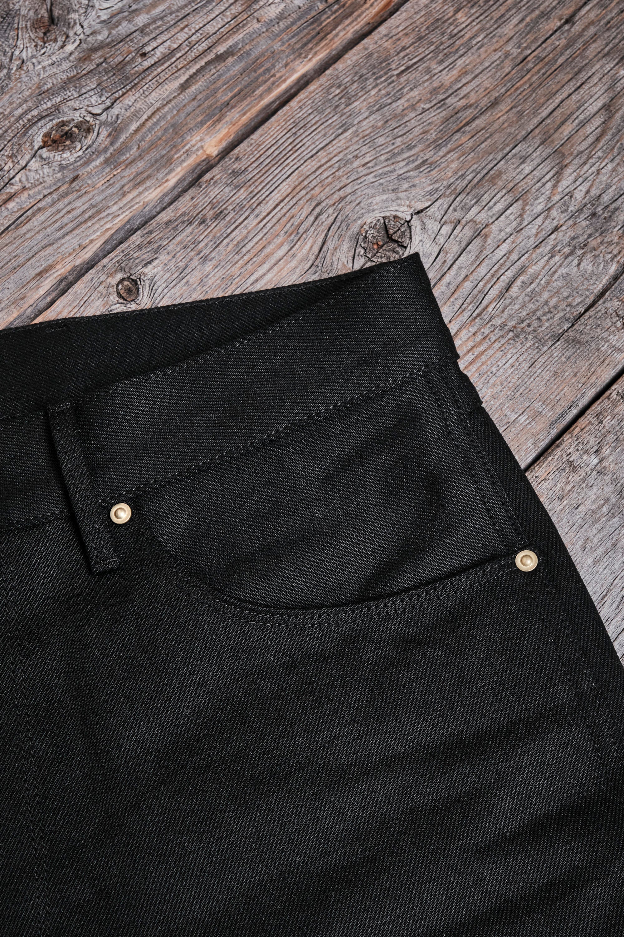 Wilkes Western 15.75 Ounce Black Denim - Image 8