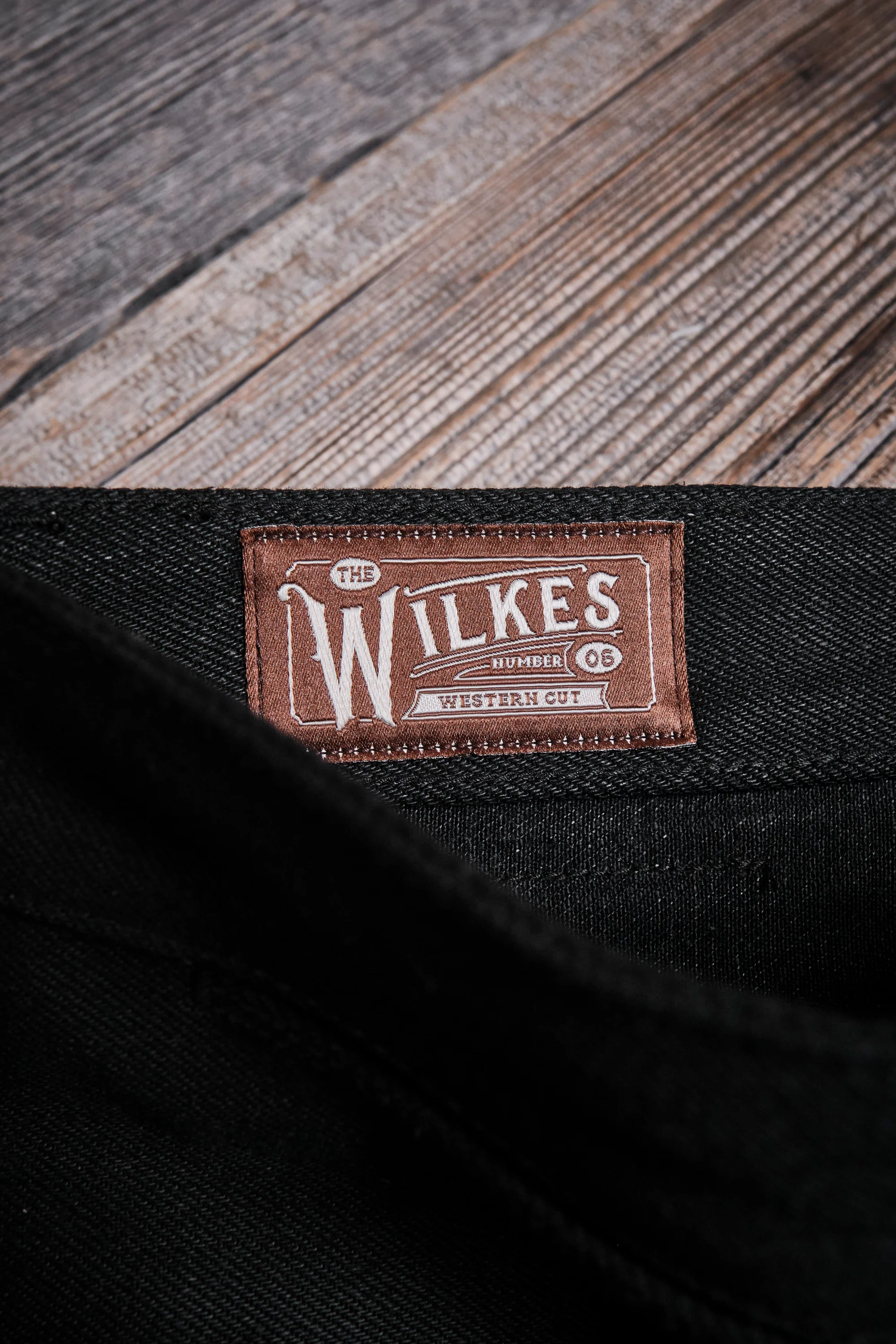 Wilkes Western 15.75 Ounce Black Denim - Image 9