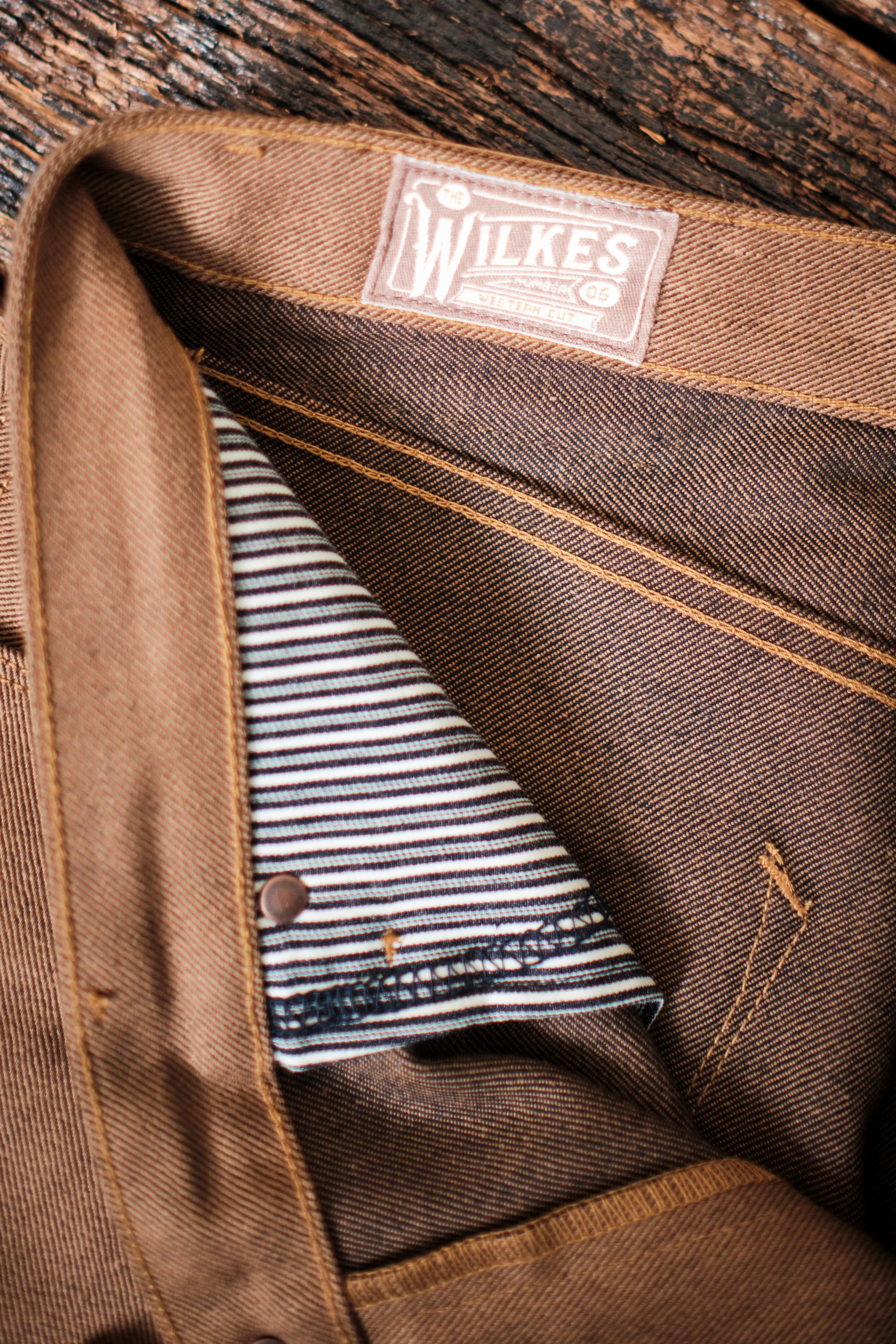 Wilkes Western <span>15 Ounce Brown Denim </span> - Image 11