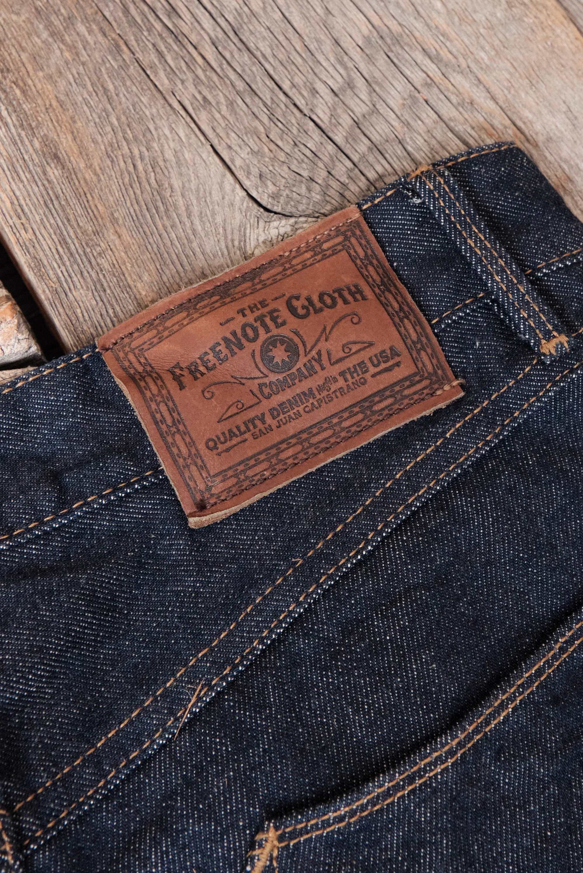 Wilkes Western 15 Ounce Rinsed Denim - Image 11