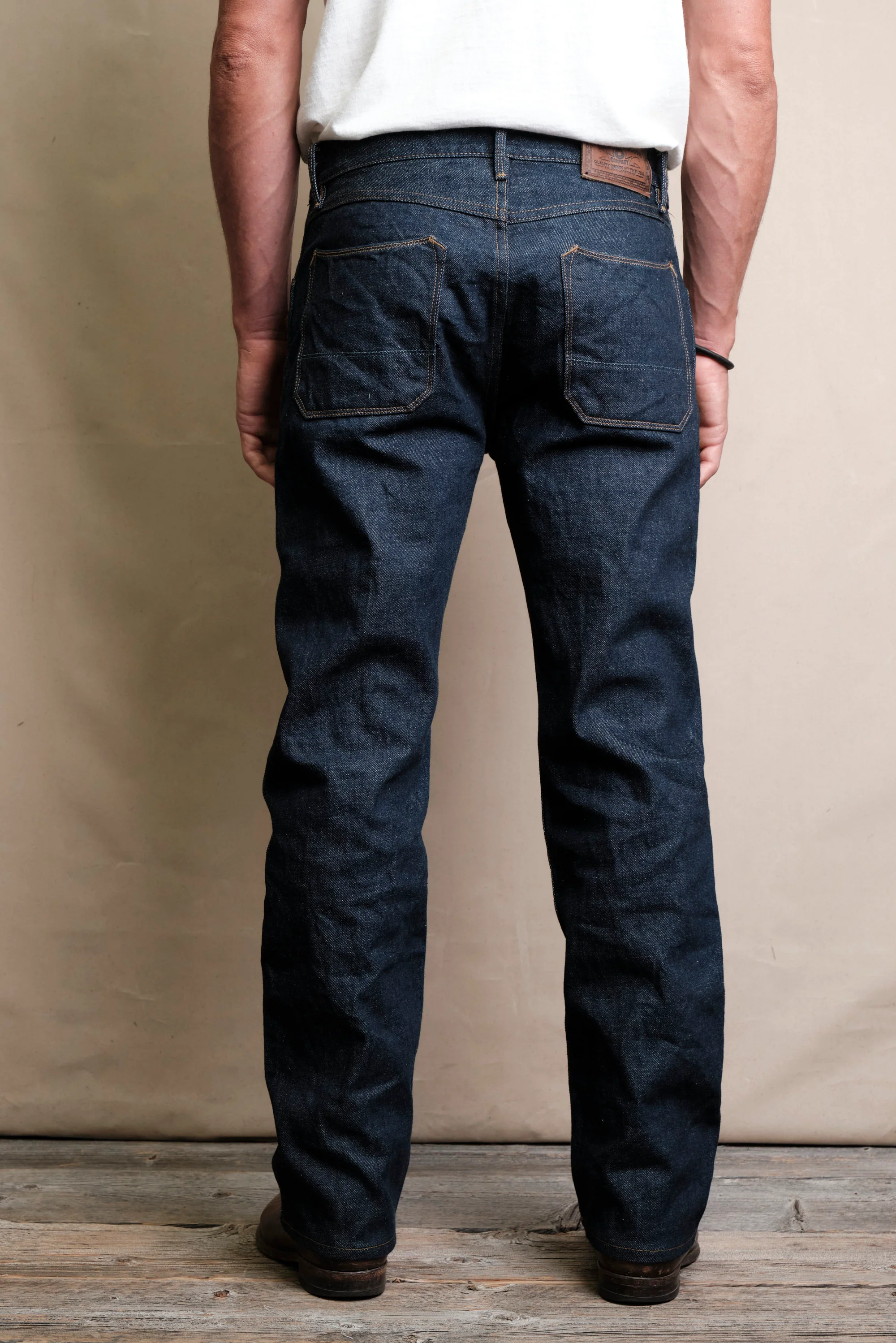 Wilkes Western 15 Ounce Rinsed Denim - Image 5