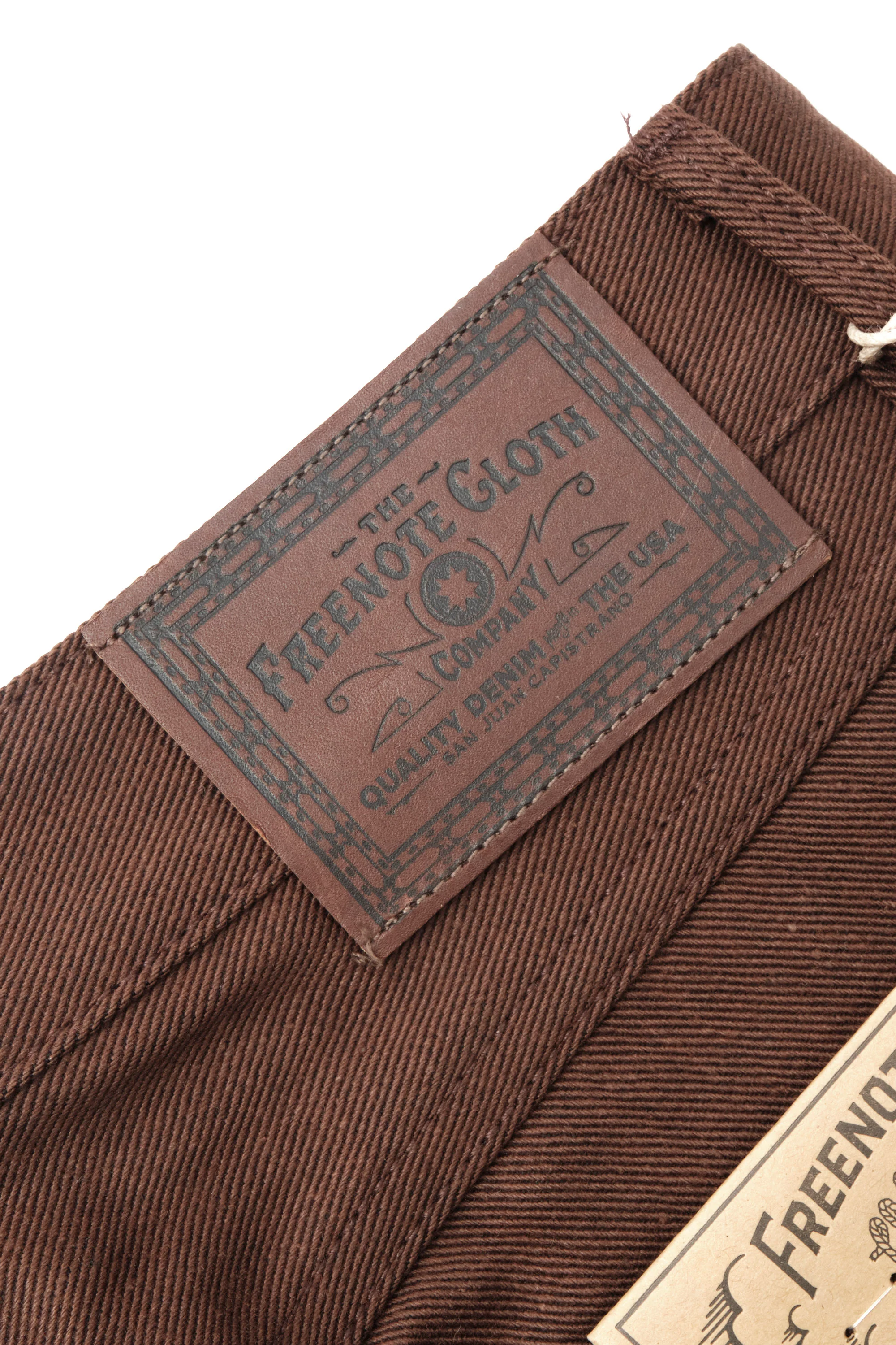 Wilkes Western 15 Ounce Dark Brown Denim - Image 12