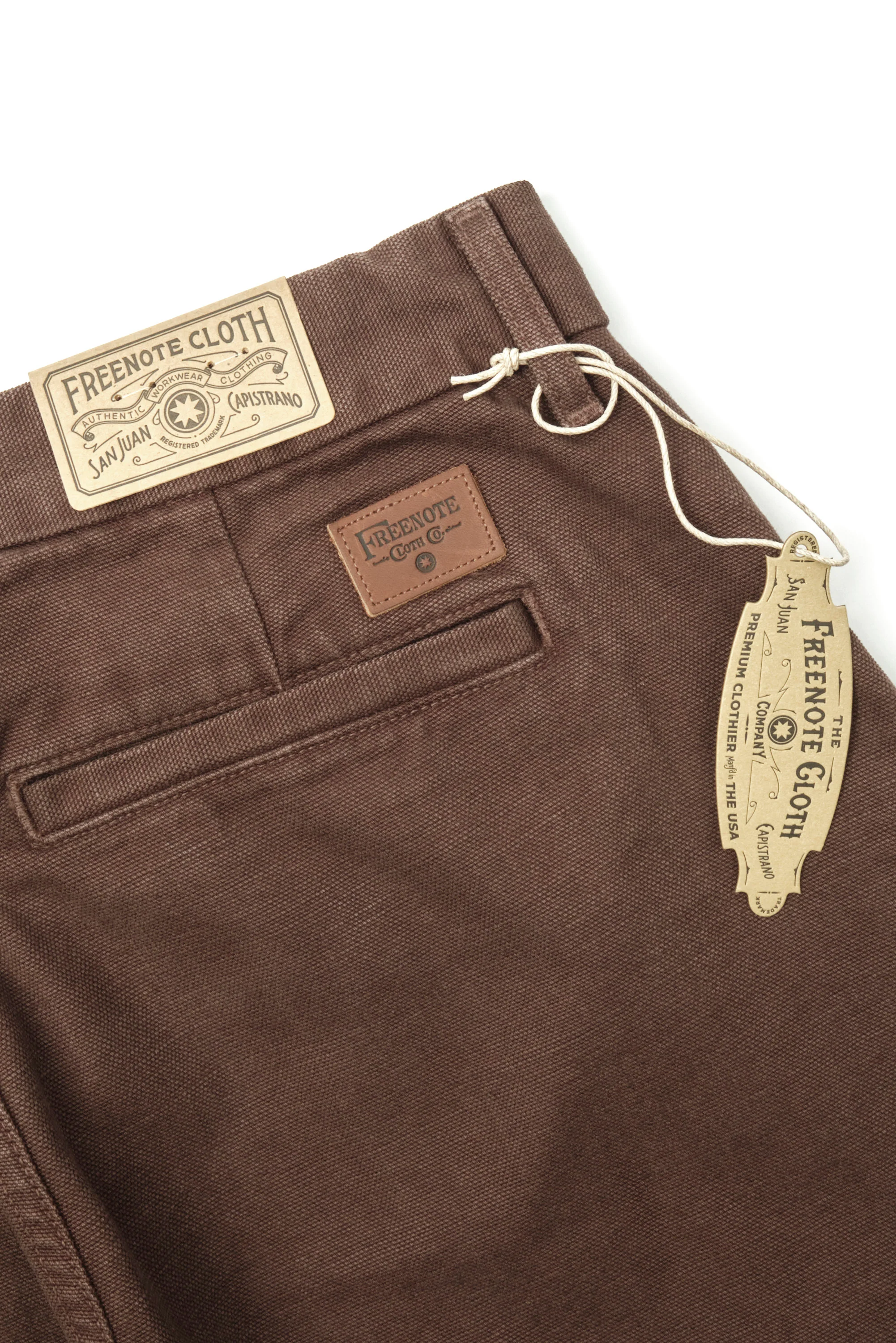 Workers Chino Slim Fit  14 Ounce Slub Bark - Image 10