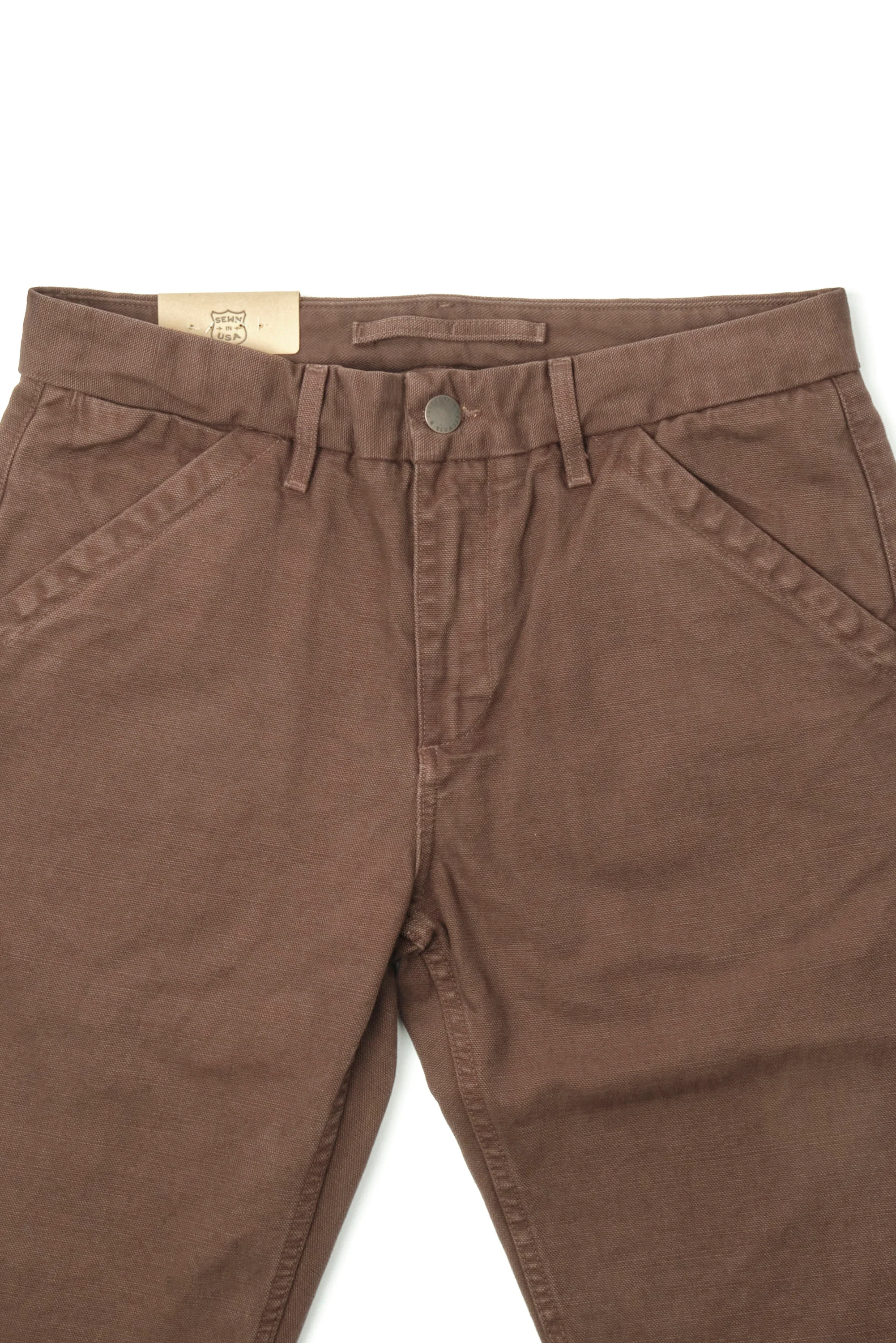 Workers Chino Slim Fit  14 Ounce Slub Bark - Image 15