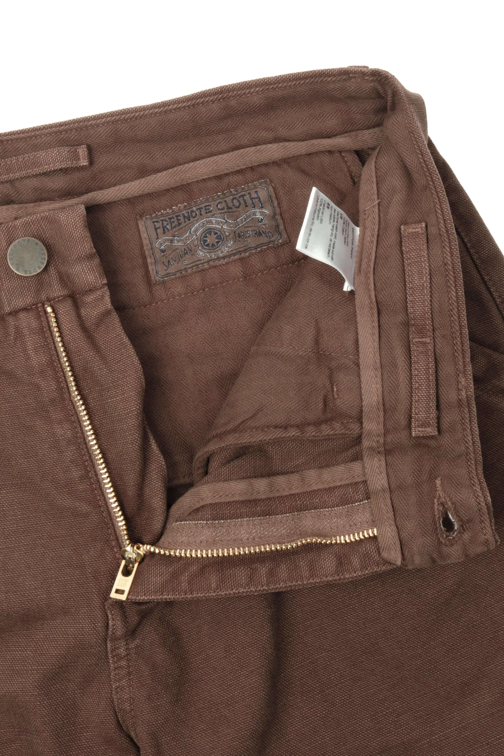 Workers Chino Slim Fit  14 Ounce Slub Bark - Image 7