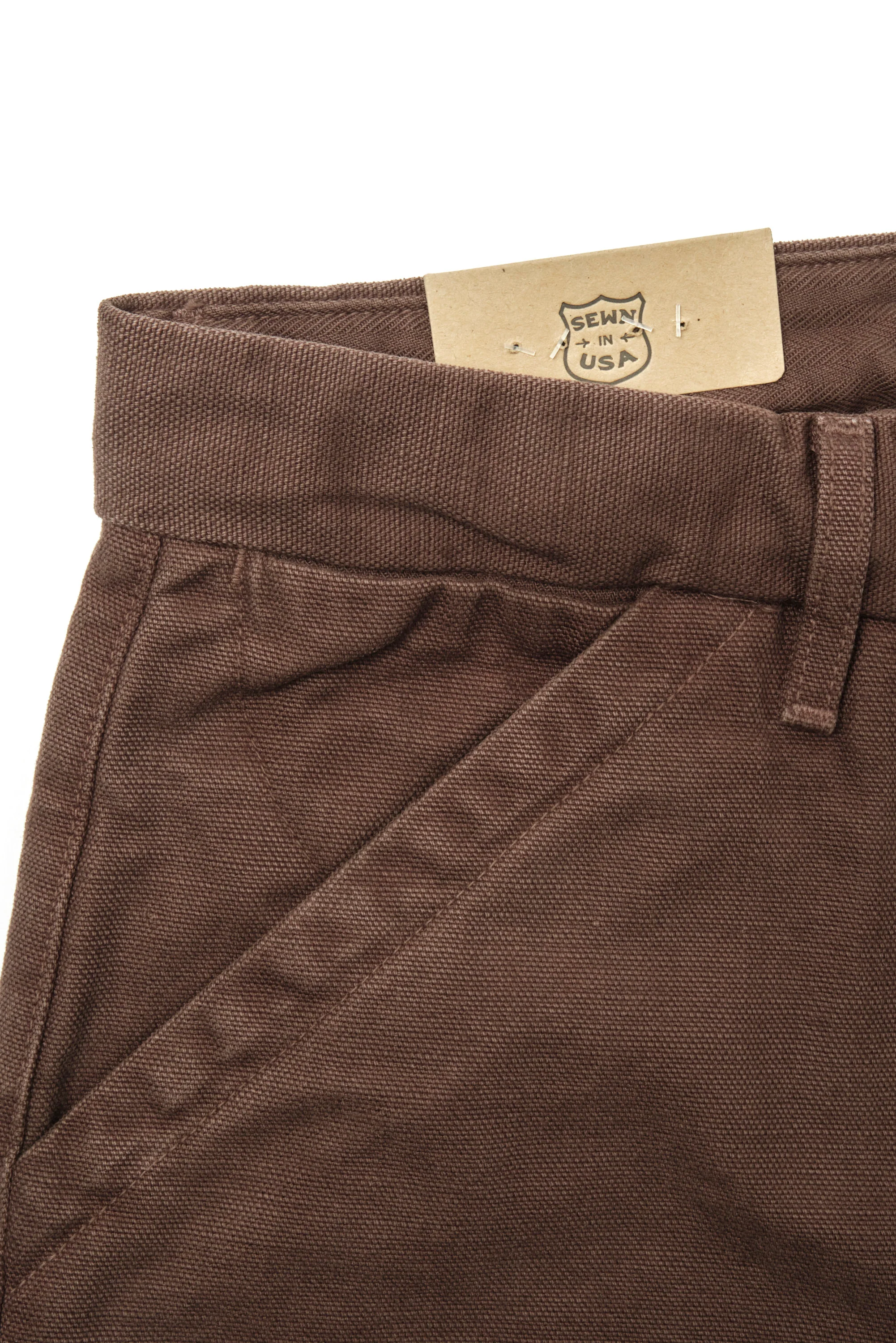Workers Chino Slim Fit  14 Ounce Slub Bark - Image 9