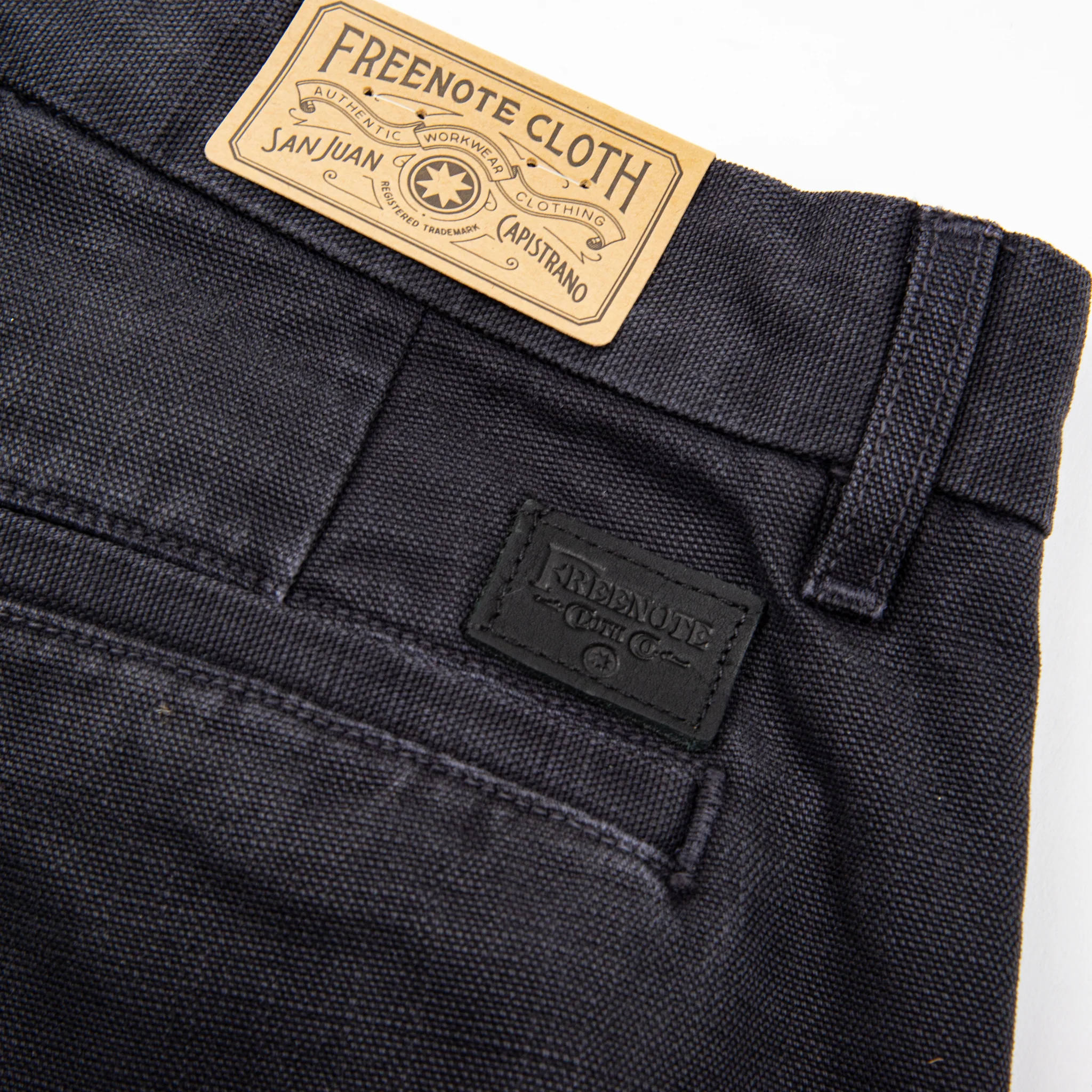 Workers Chino Slim Fit <span> 14 Ounce Slub Black</span> - Image 9