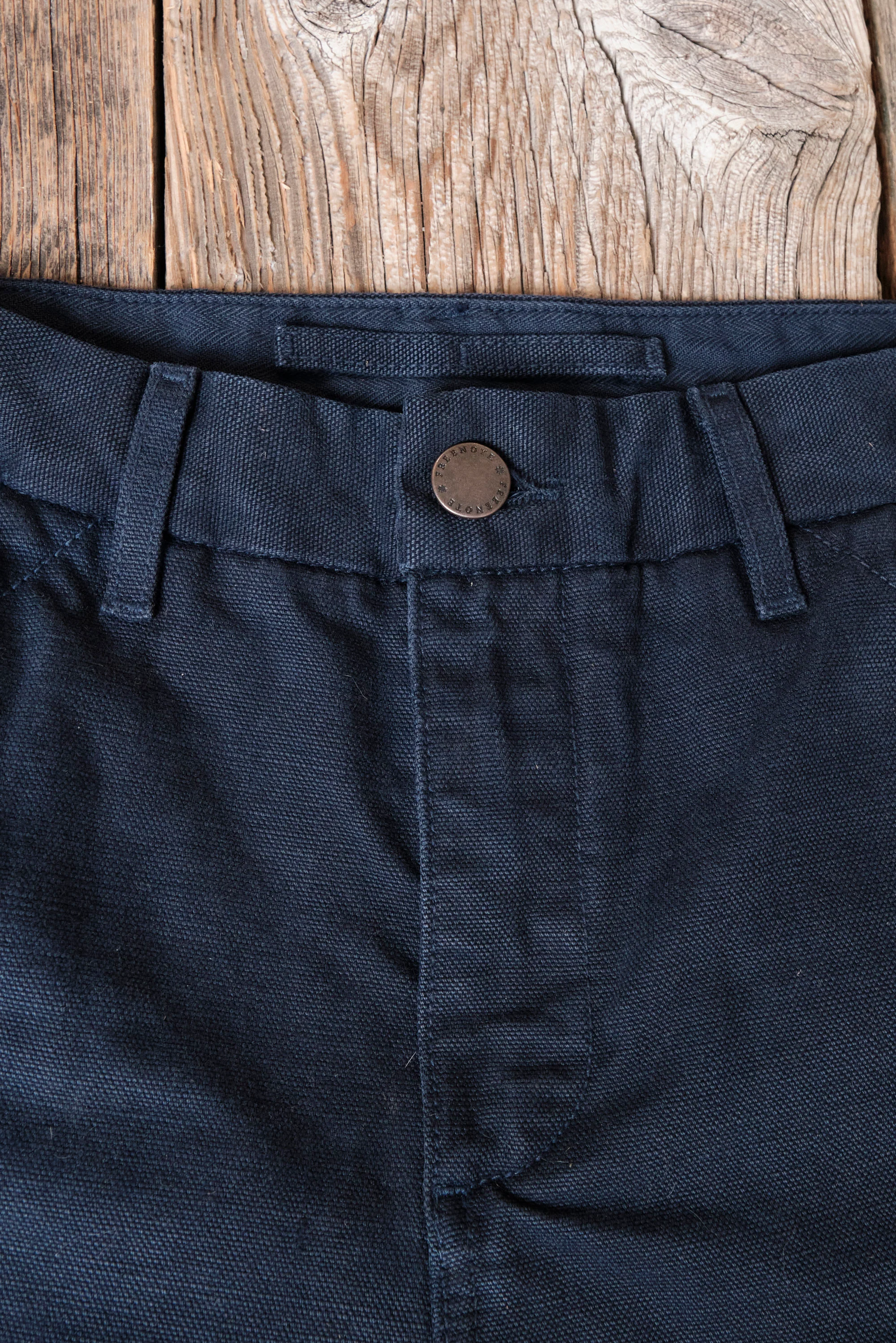 Workers Chino Slim Fit <span> 14 Ounce Slub Navy</span> - Image 5