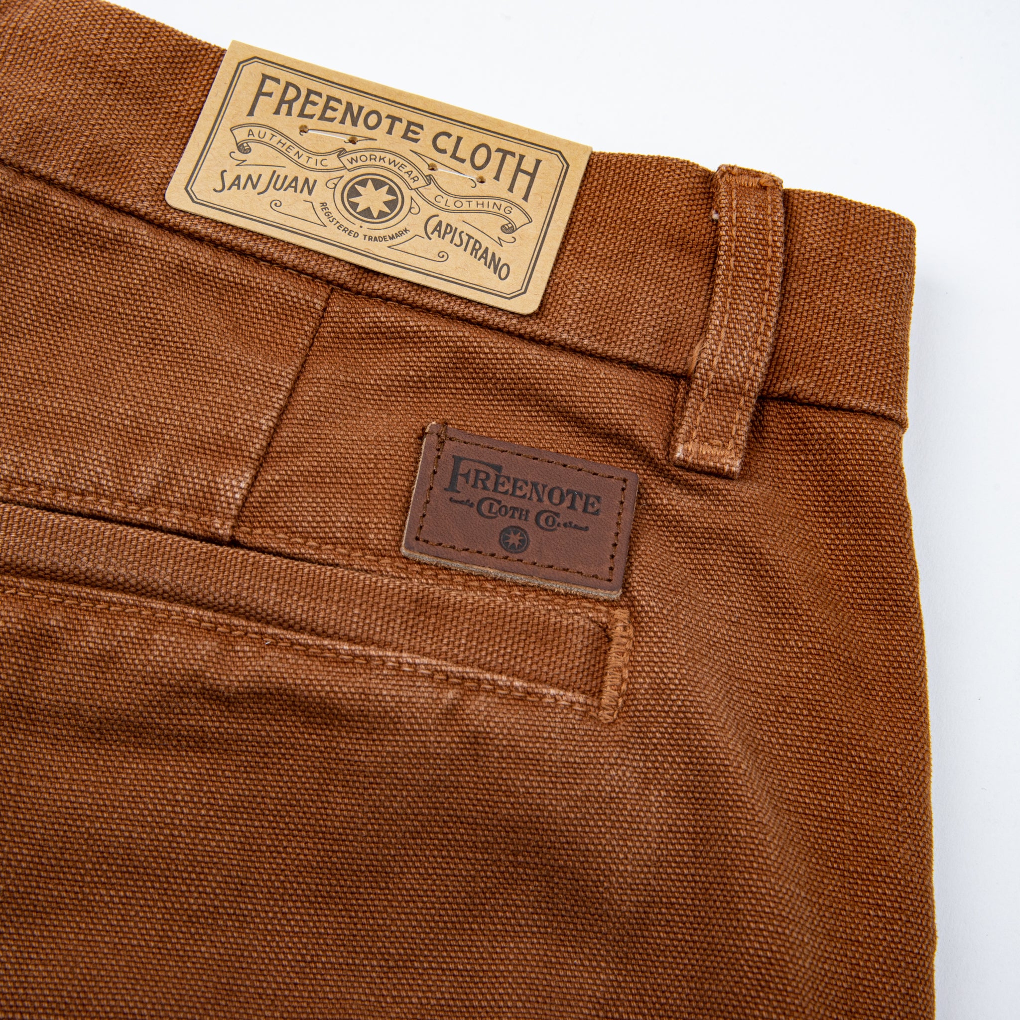 Workers Chino Slim Fit <span> 14 Ounce Slub Rust</span> - Image 12