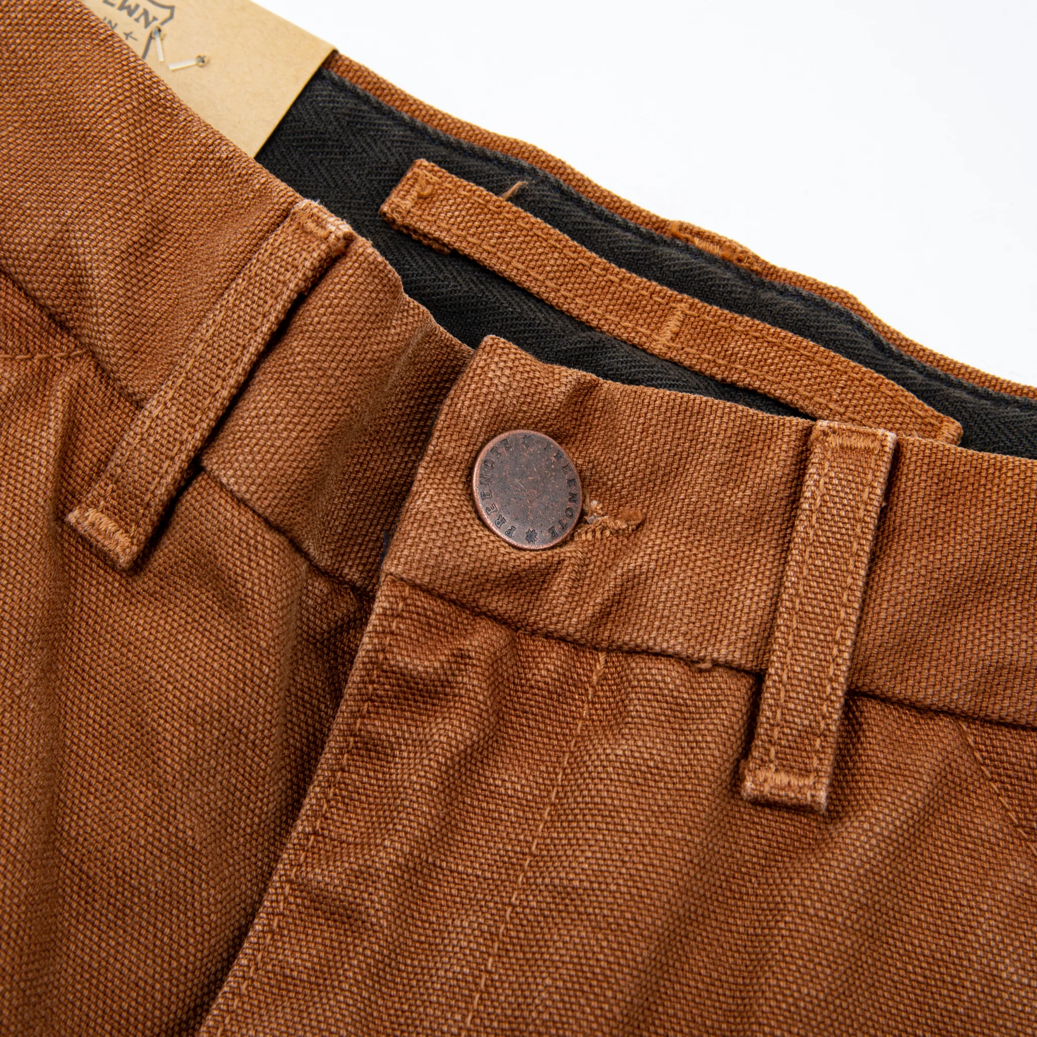 Workers Chino Slim Fit <span> 14 Ounce Slub Rust</span> - Image 6