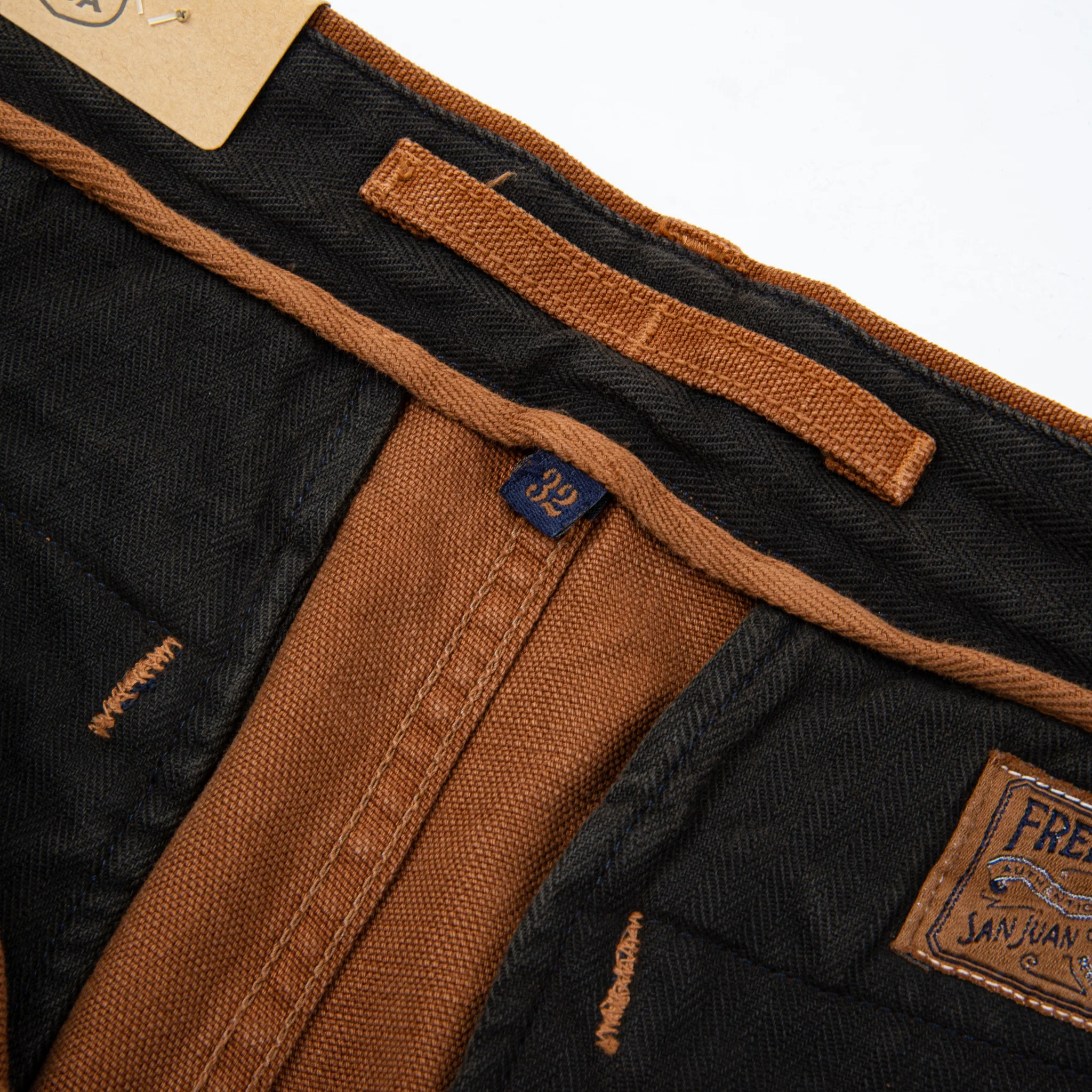 Workers Chino Slim Fit <span> 14 Ounce Slub Rust</span> - Image 9