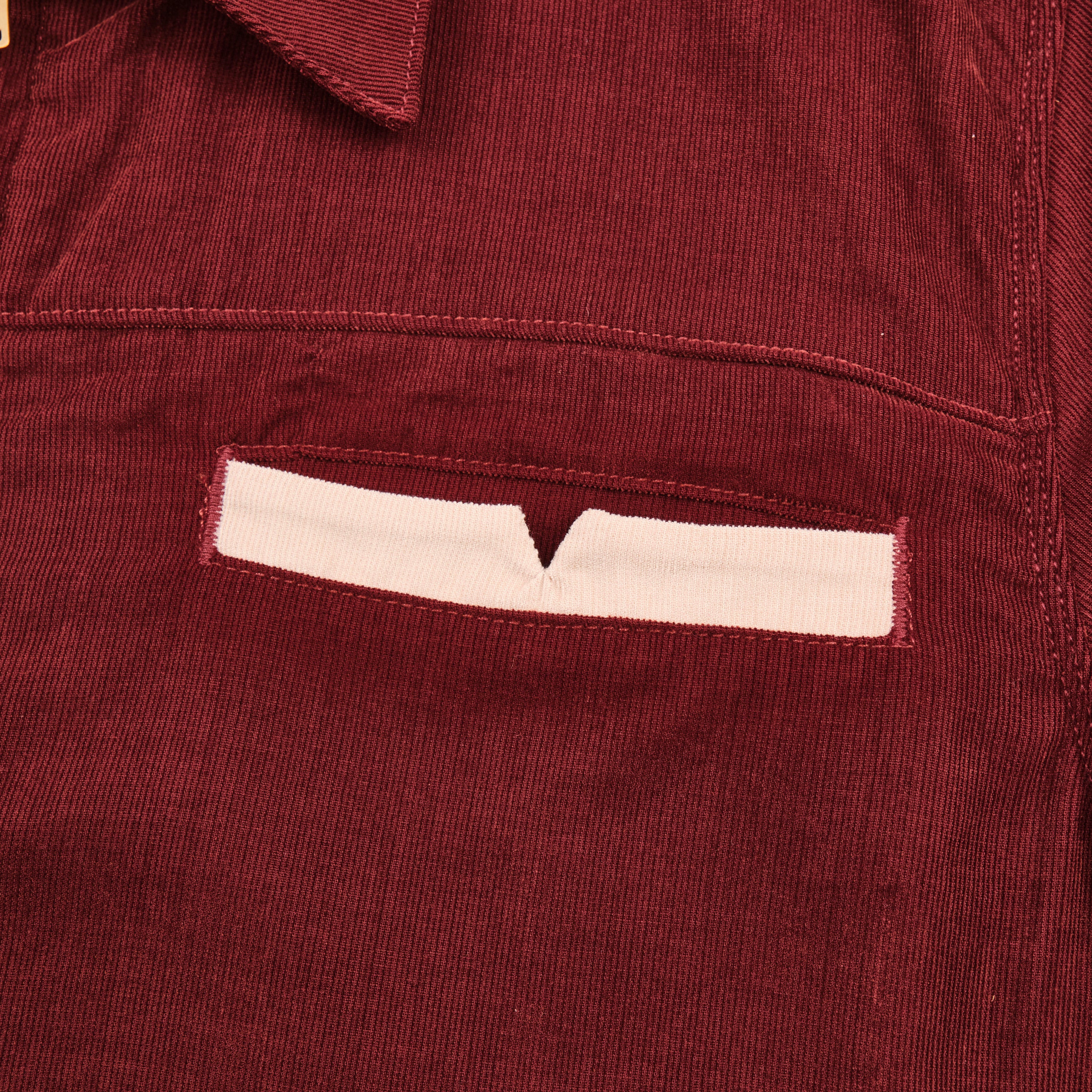 Yorba Maroon Corduroy - Image 4