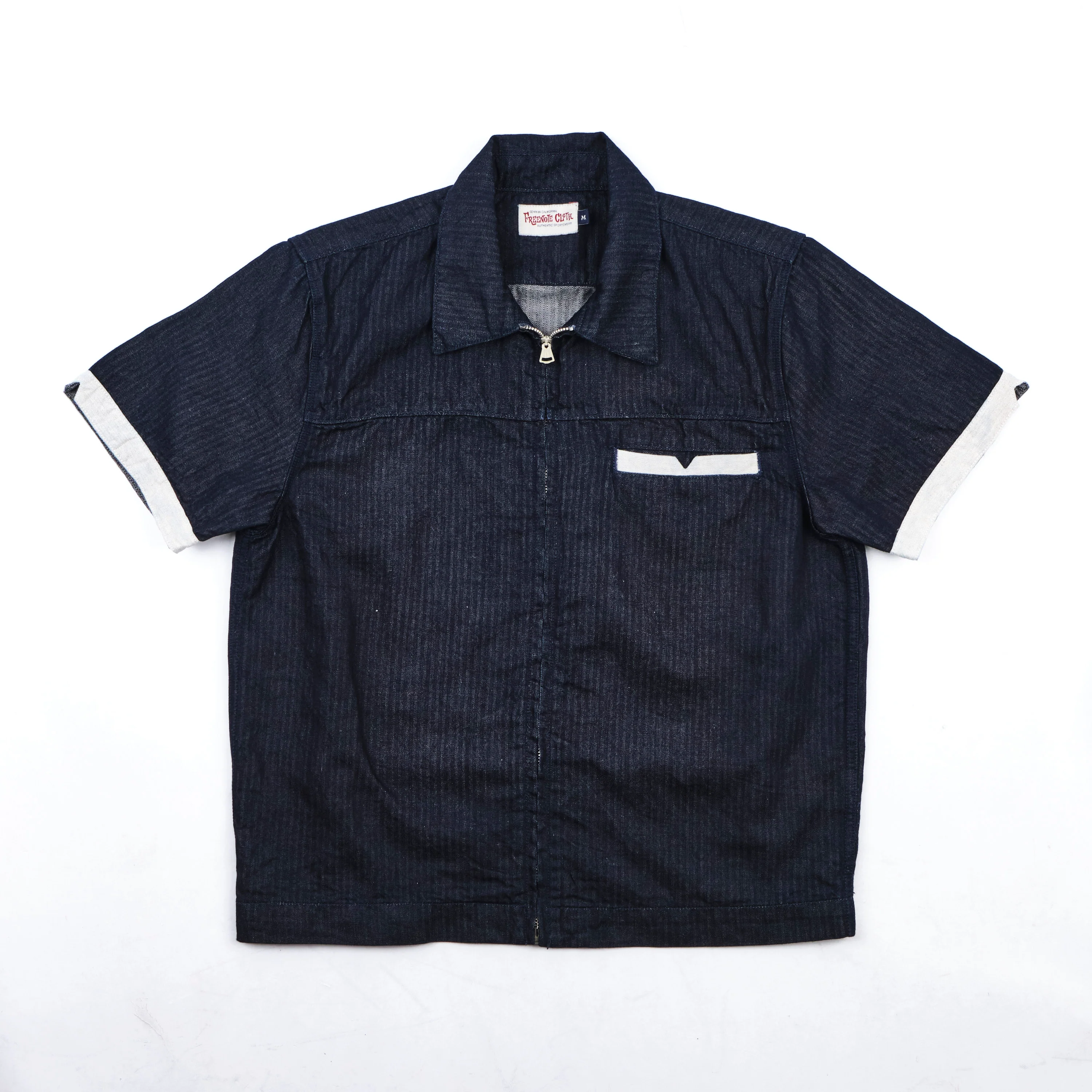 Yorba Navy Herringbone