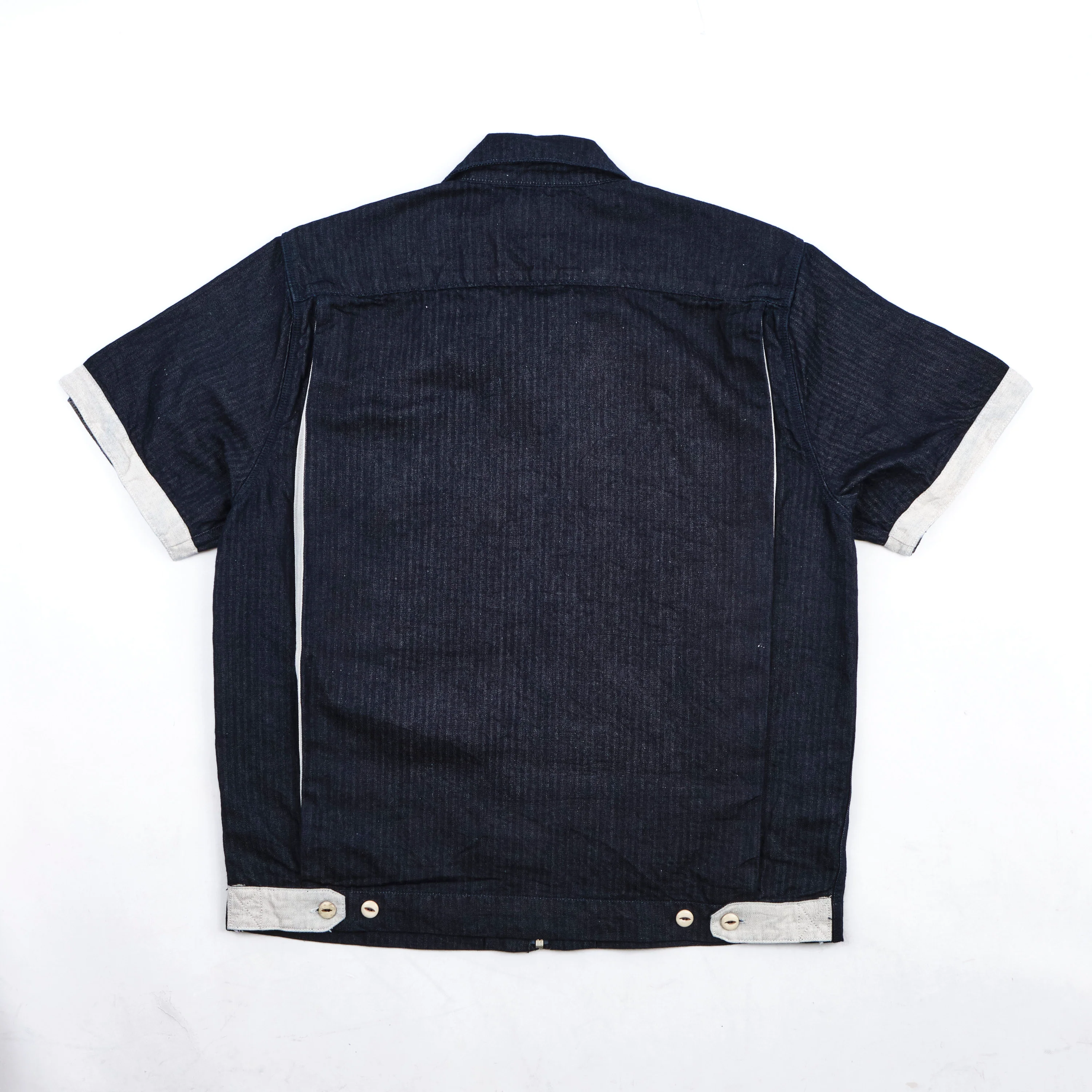 Yorba Navy Herringbone - Image 10