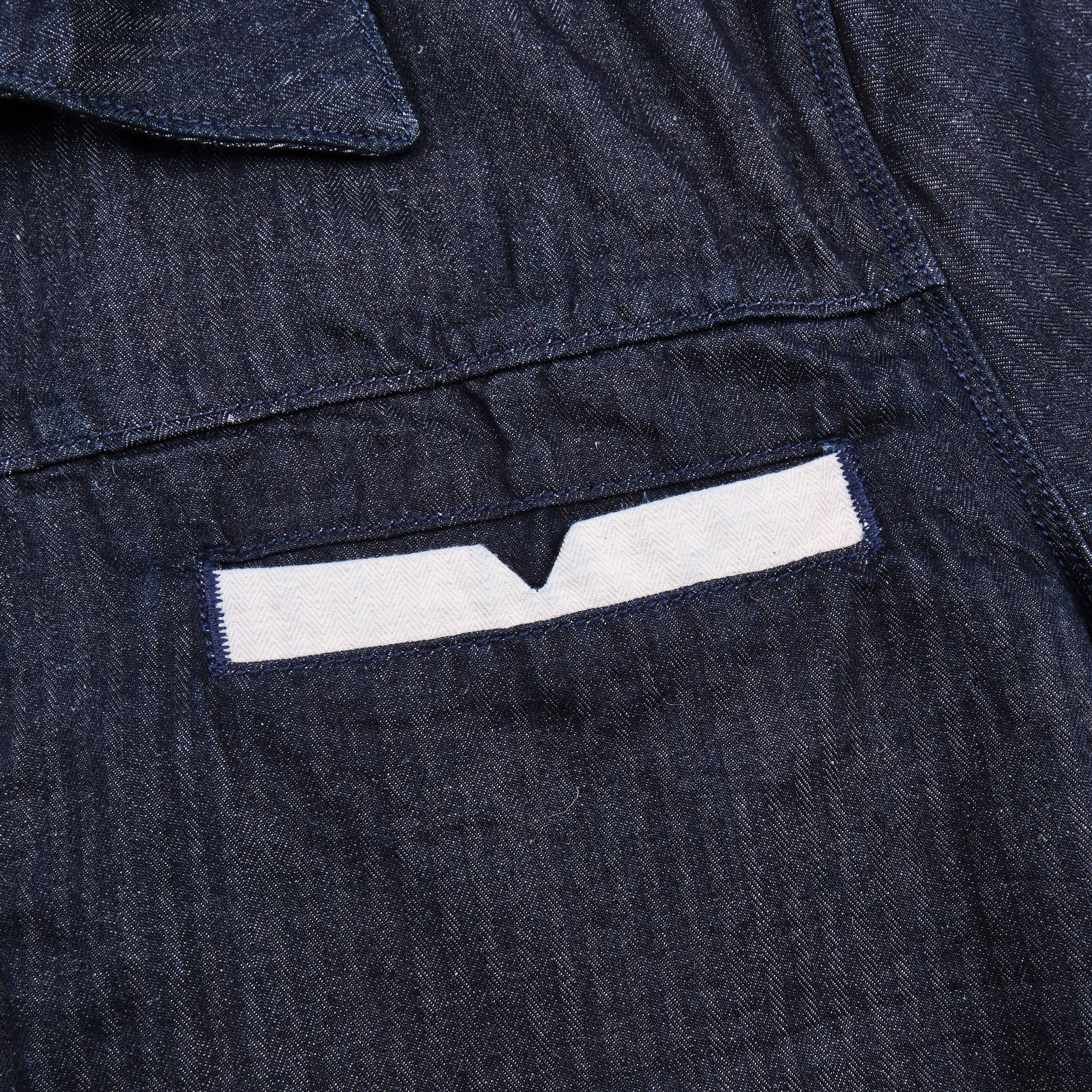Yorba Navy Herringbone - Image 5